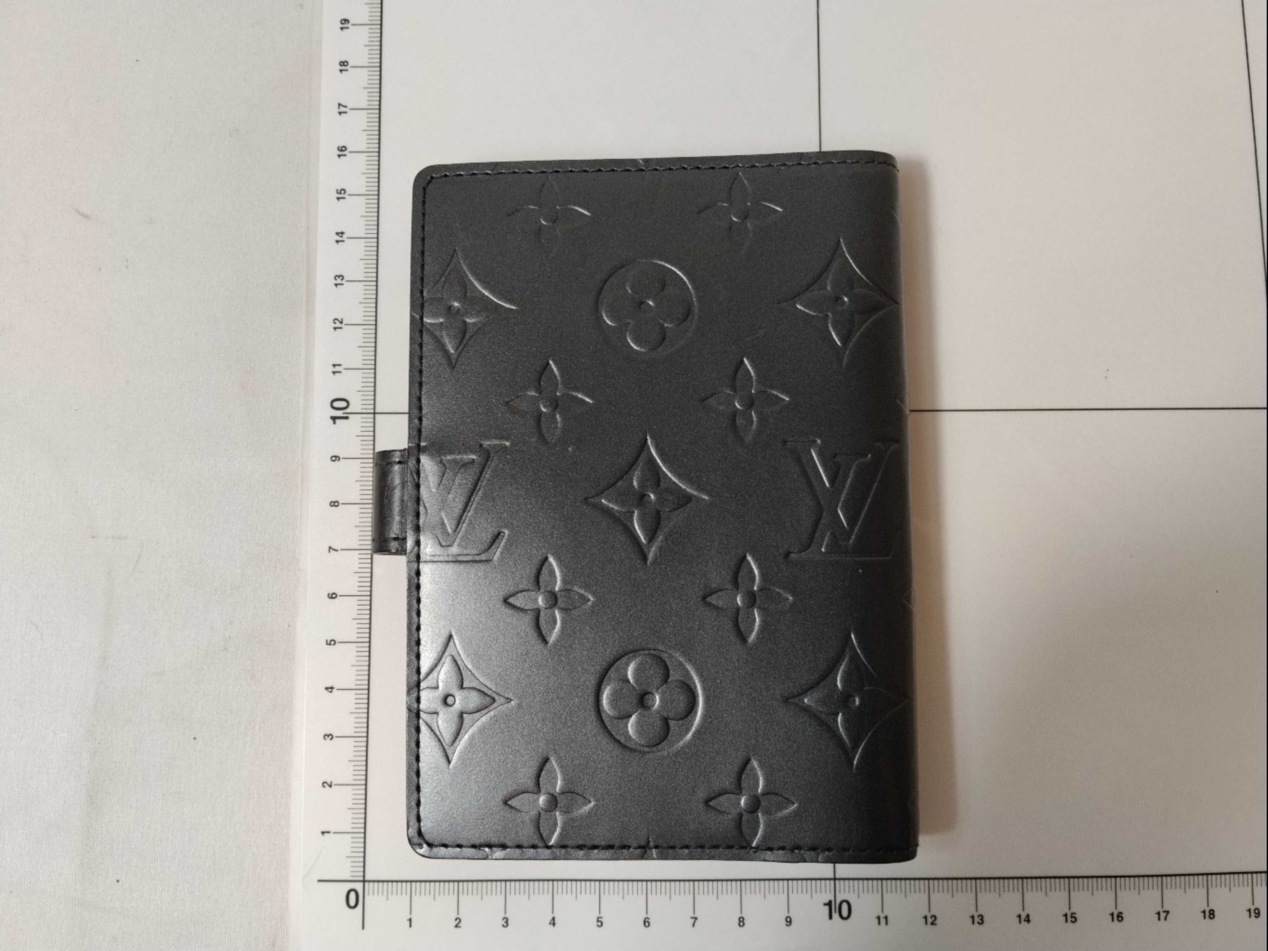 Monogram Matte Agenda PM Notebook Cover — view 2