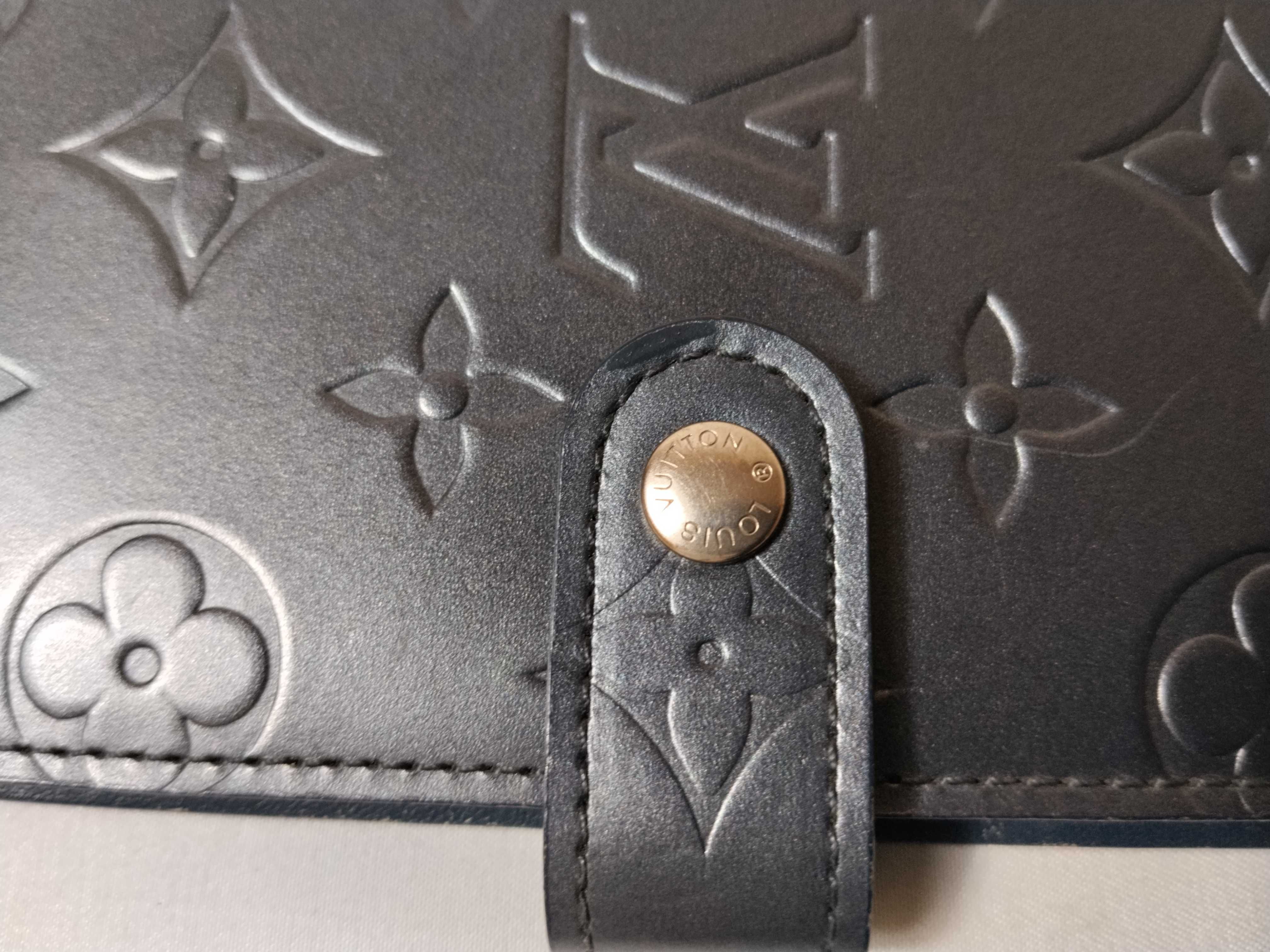Monogram Matte Agenda PM Notebook Cover — view 7