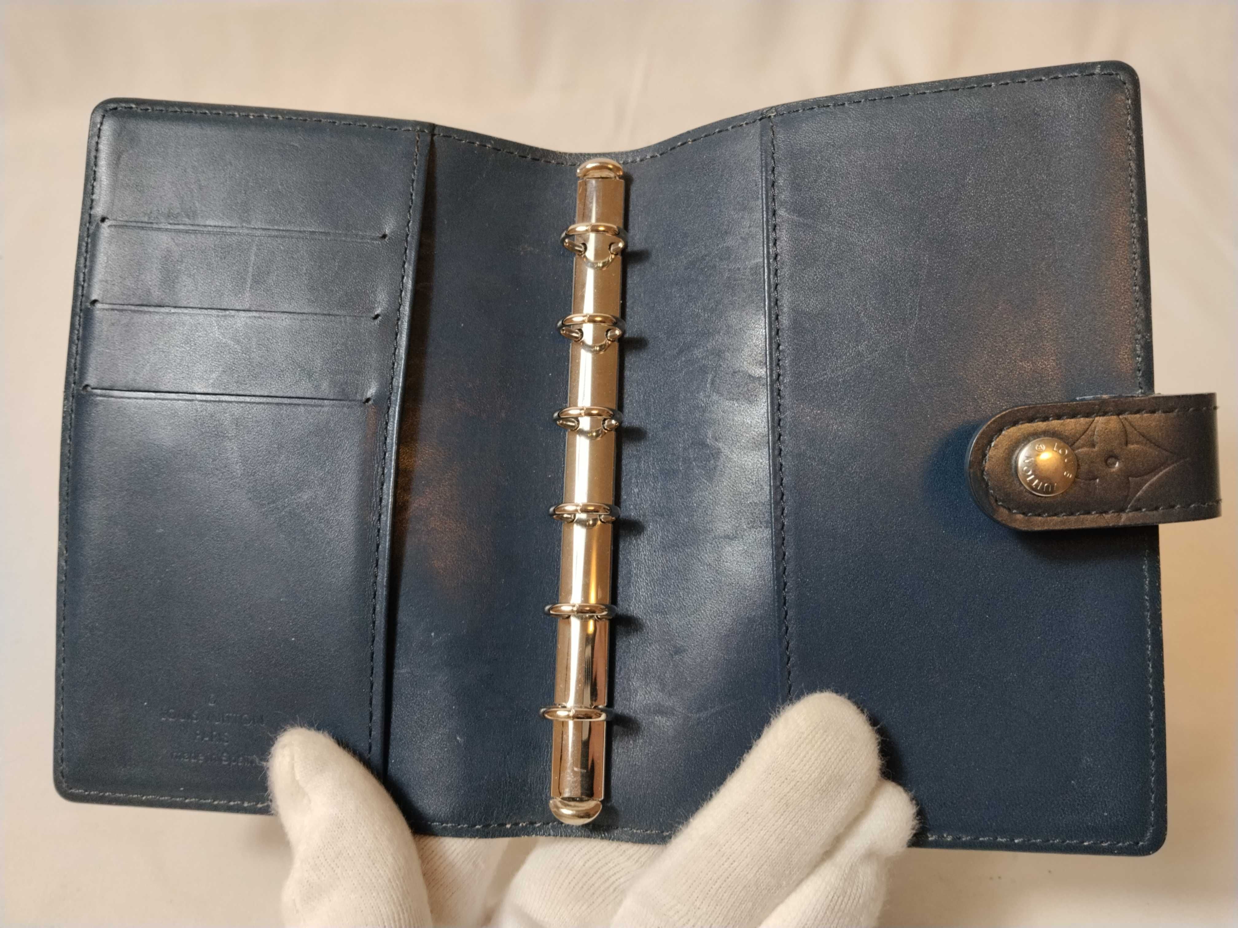 Monogram Matte Agenda PM Notebook Cover — view 8