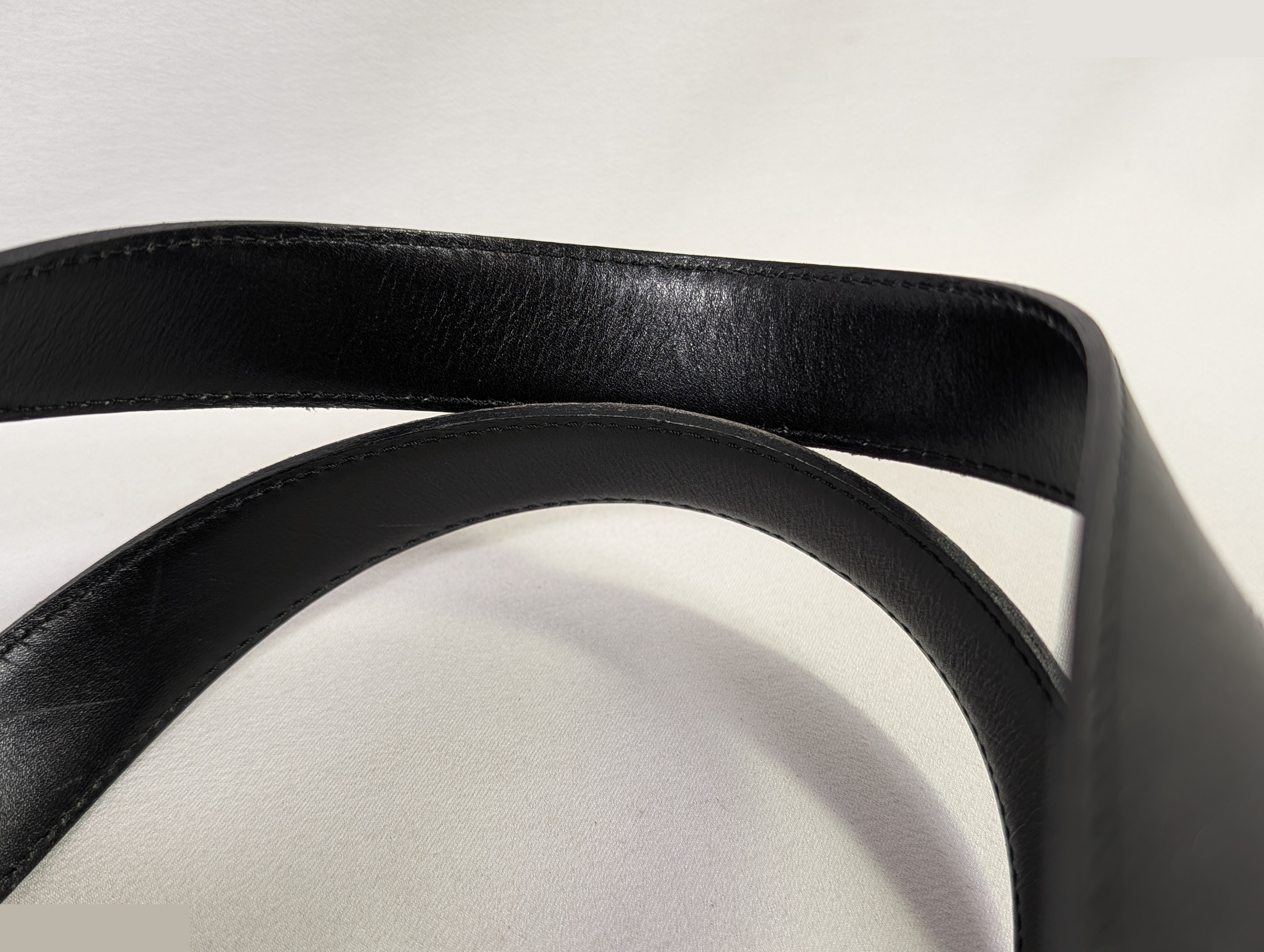 Handbag leather black CD logo — view 5