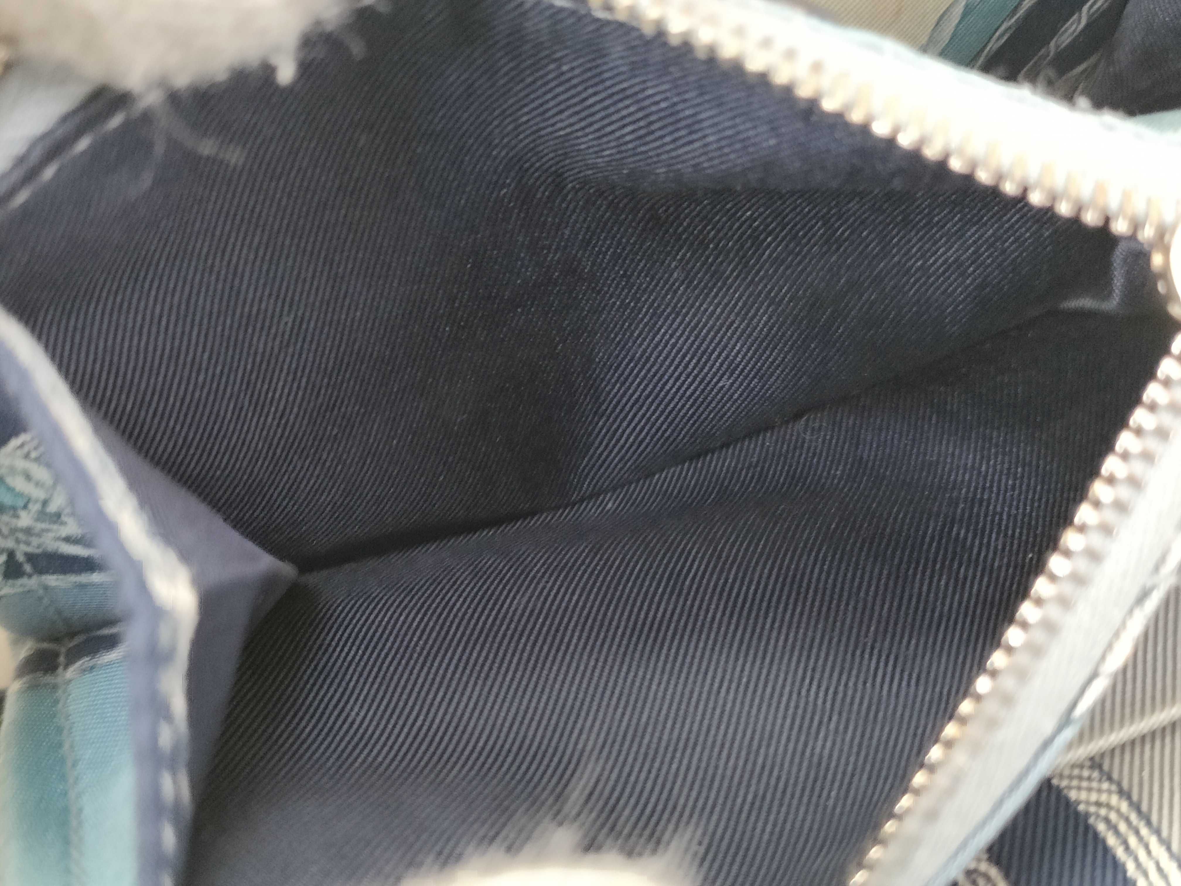 Azap Compact Silk In Veau Epsom Coin Case Navy Silver Hardware C:2018 Coin Case — view 10