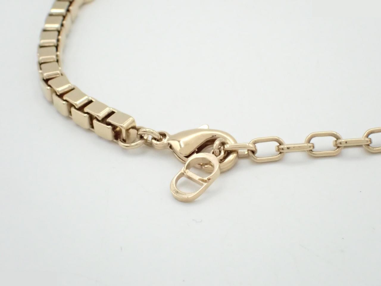 logo charm bracelet, approximately 25cm in length. — view 3