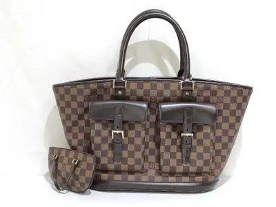 Damier N51120 Manosque GM Pouch Handbag