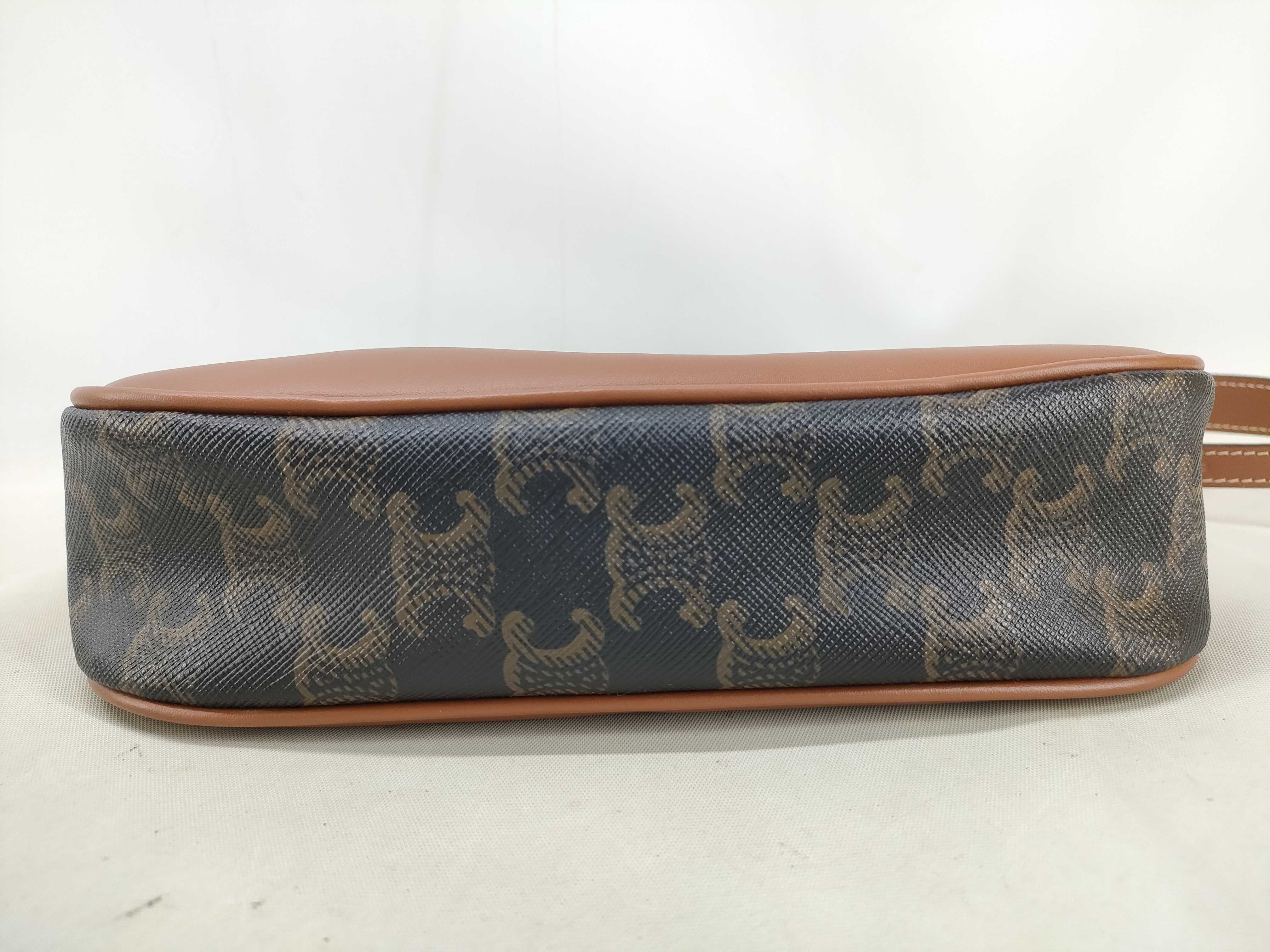 Triomphe Canvas Shoulder Bag — view 3