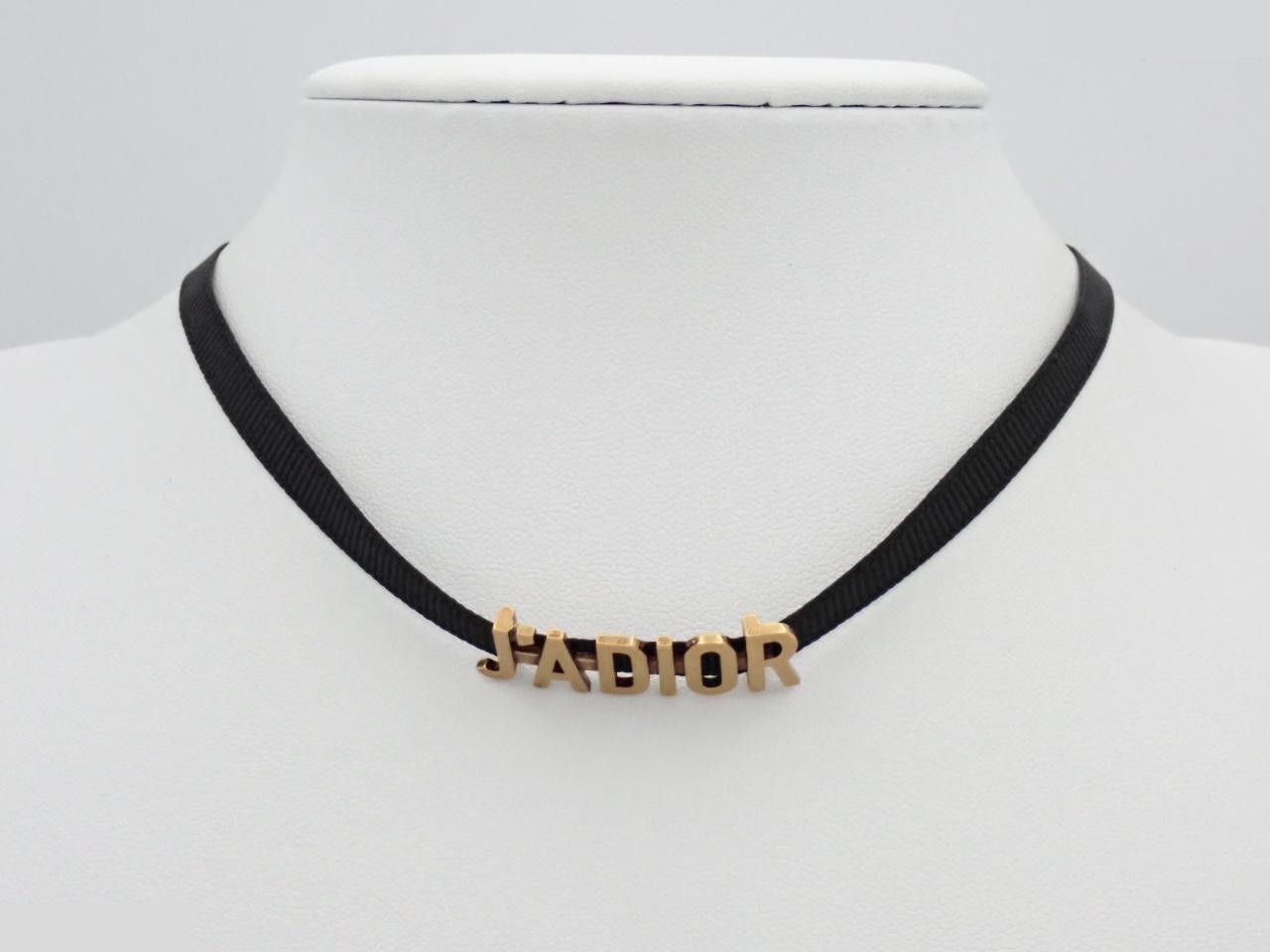 JADIOR logo choker, neck circumference approximately 38cm — view 3