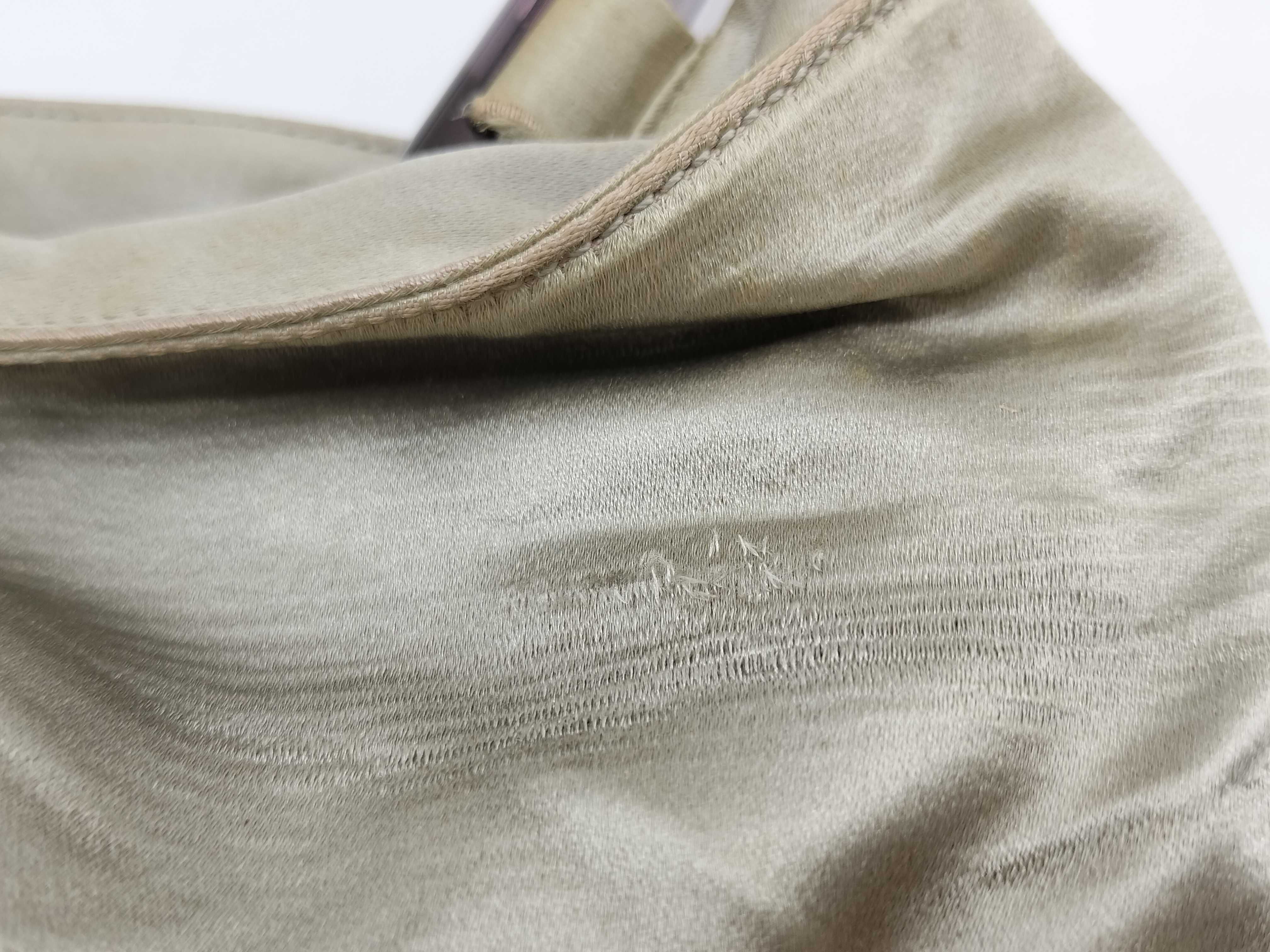 Satin Triangle Logo One-Shoulder Bag Handbag — view 12