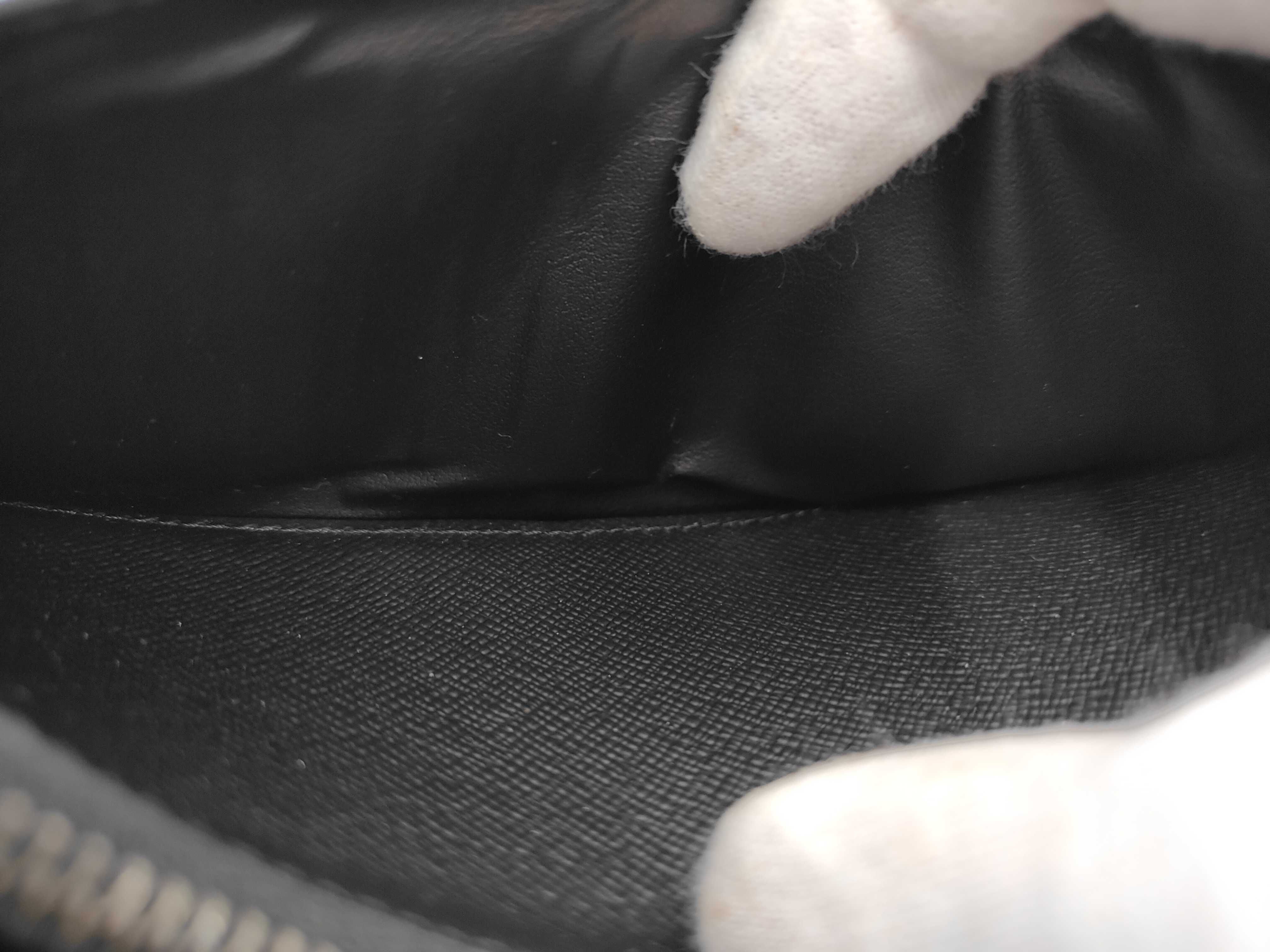 Monogram Graffiti LV Monogram Eclipse Portefeuille Brazza M61697 Black Long Wallet (RFID Detectable) — view 5