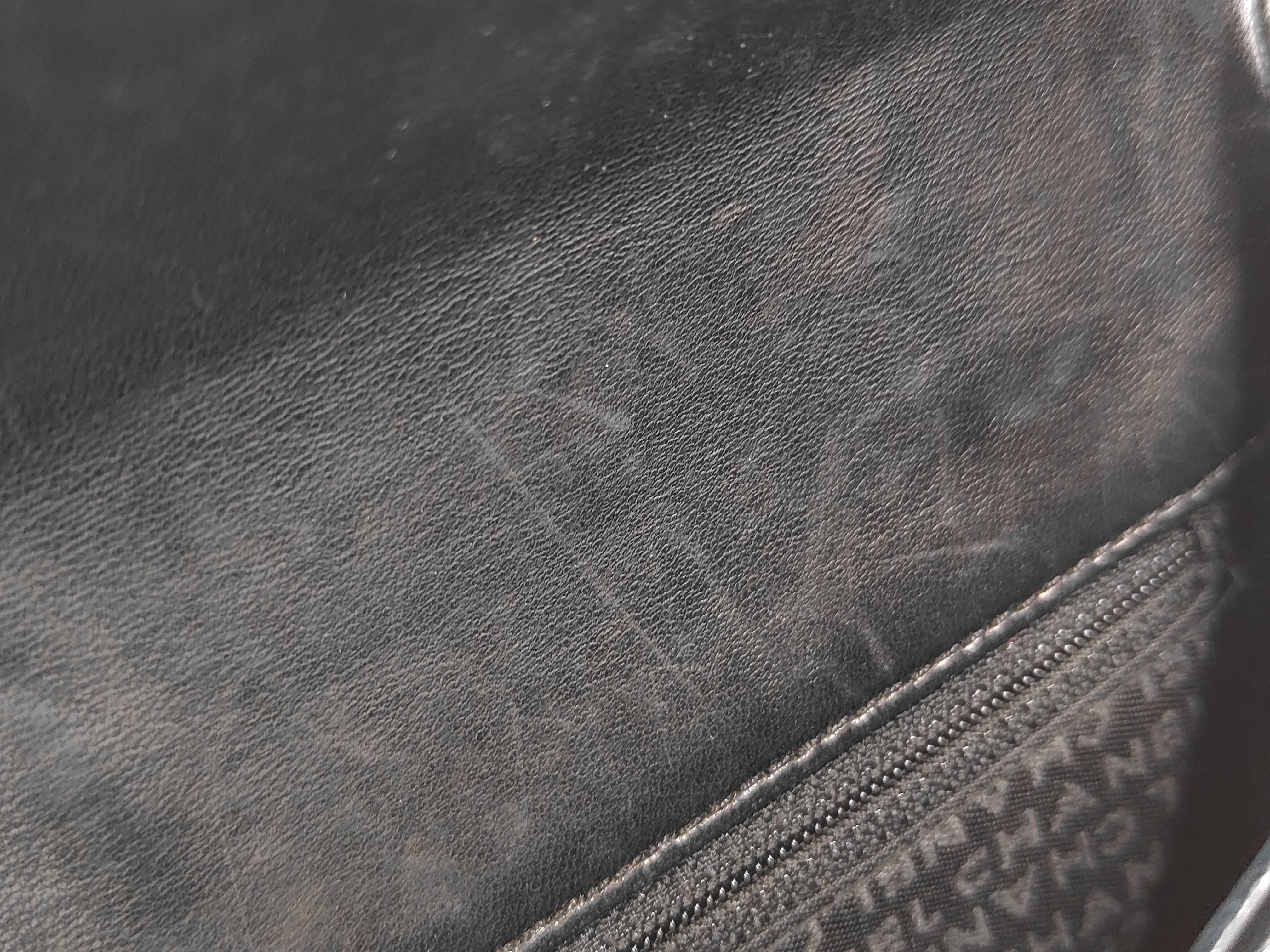 Chocolate Bar One-Shoulder Lambskin Black Shoulder Bag — view 12