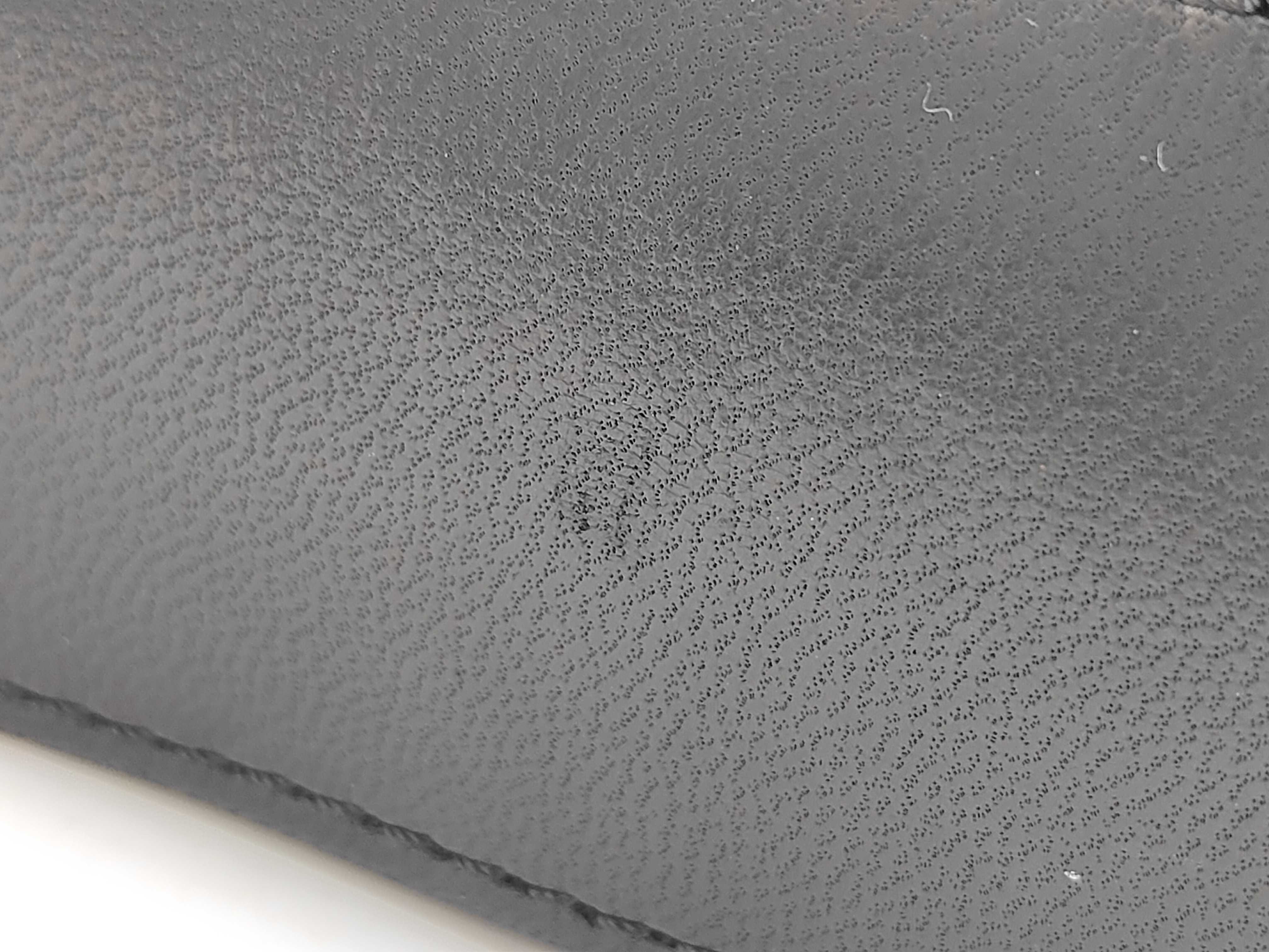 Chocolate Bar One-Shoulder Lambskin Black Shoulder Bag — view 13
