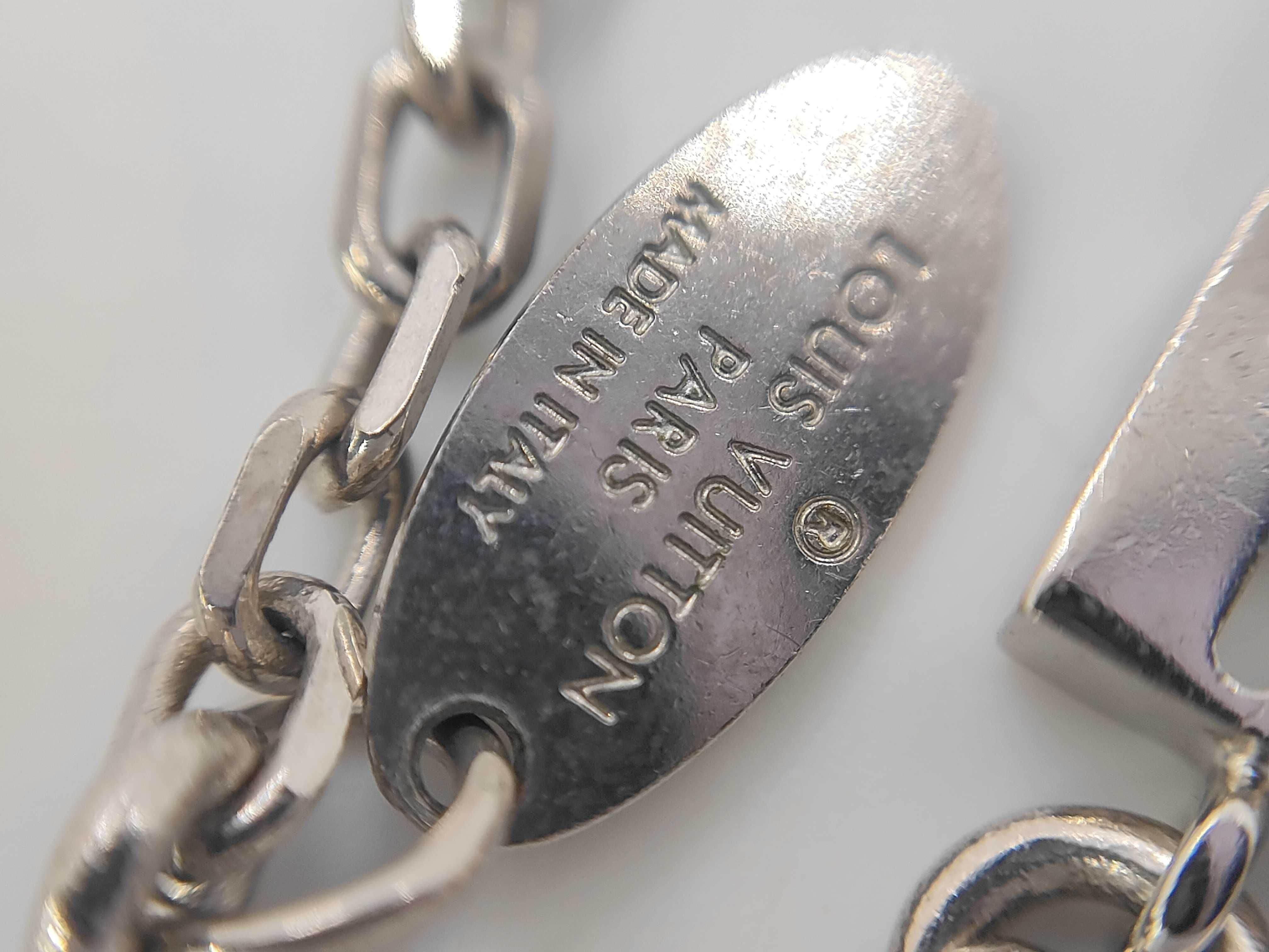 Pendant Letters Silver x Black M65252/LE0173 Necklace — view 3