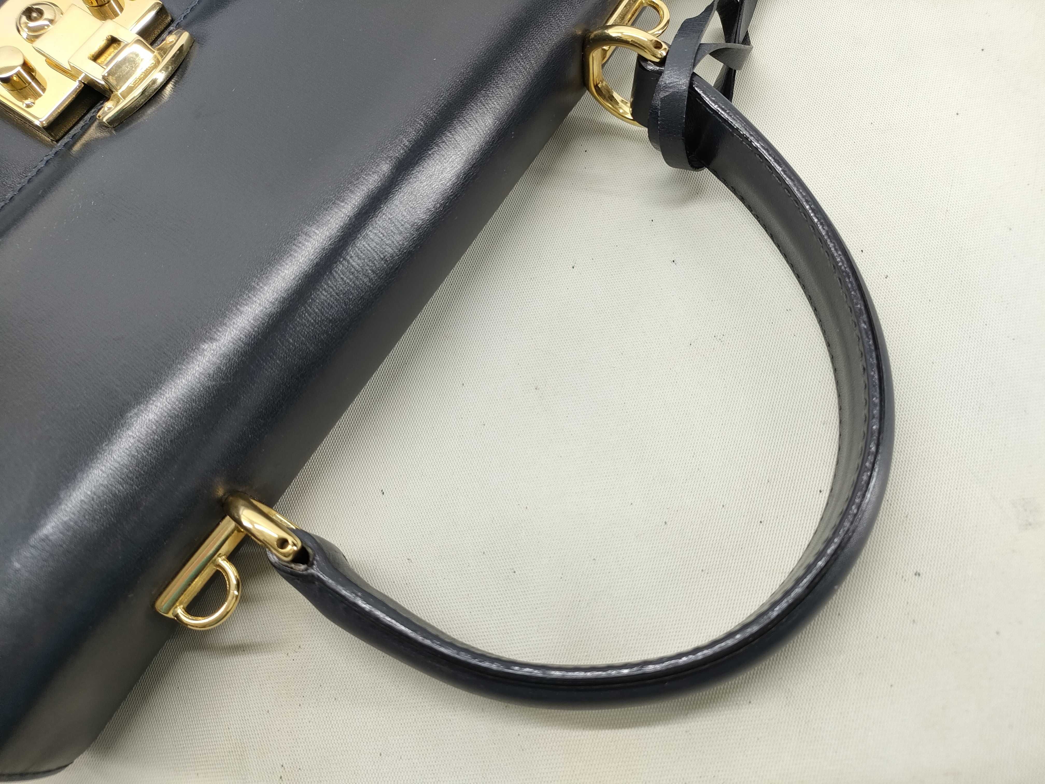 Lady Lock Leather Hand Shoulder Bag — view 5