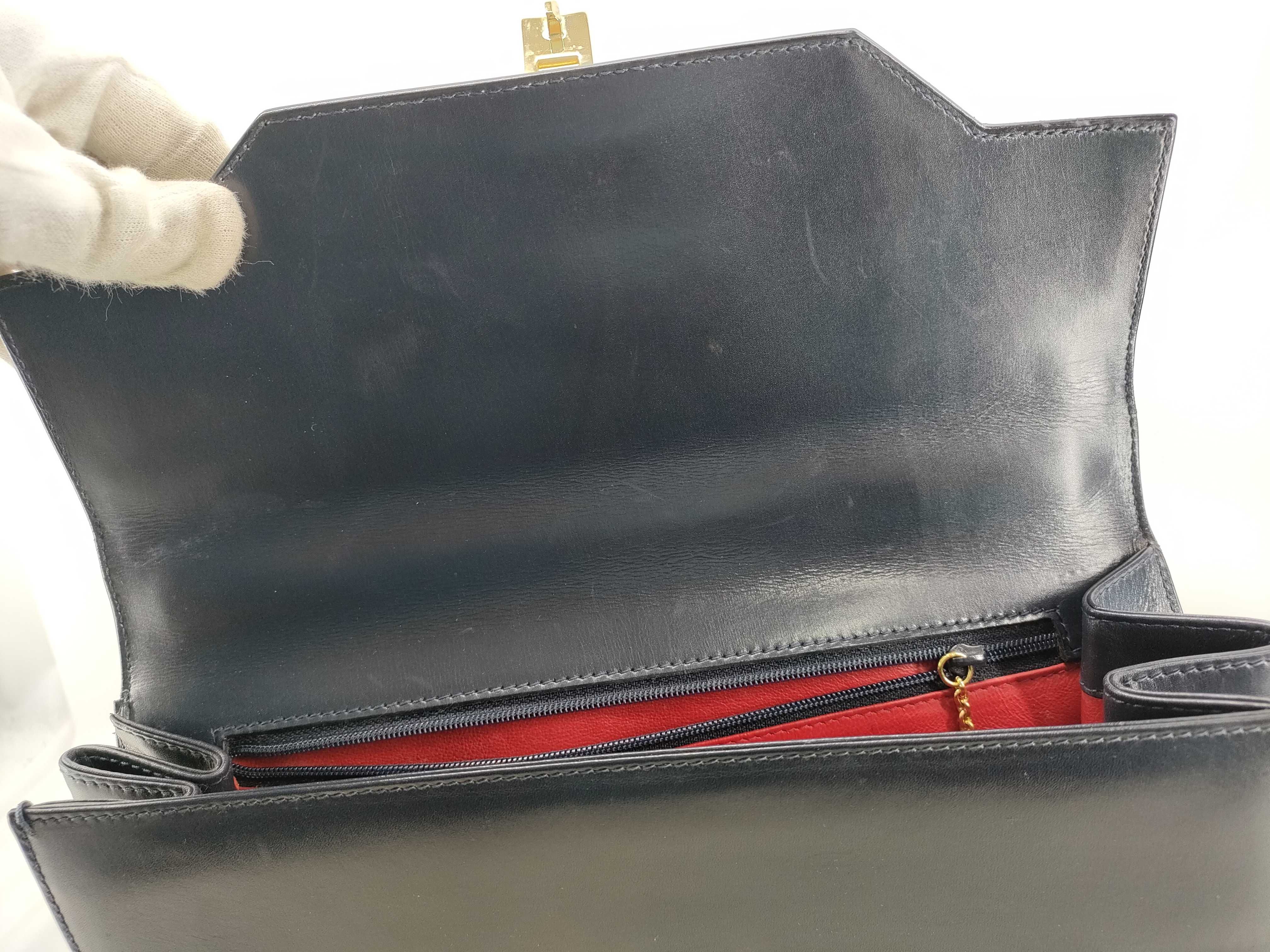 Lady Lock Leather Hand Shoulder Bag — view 8