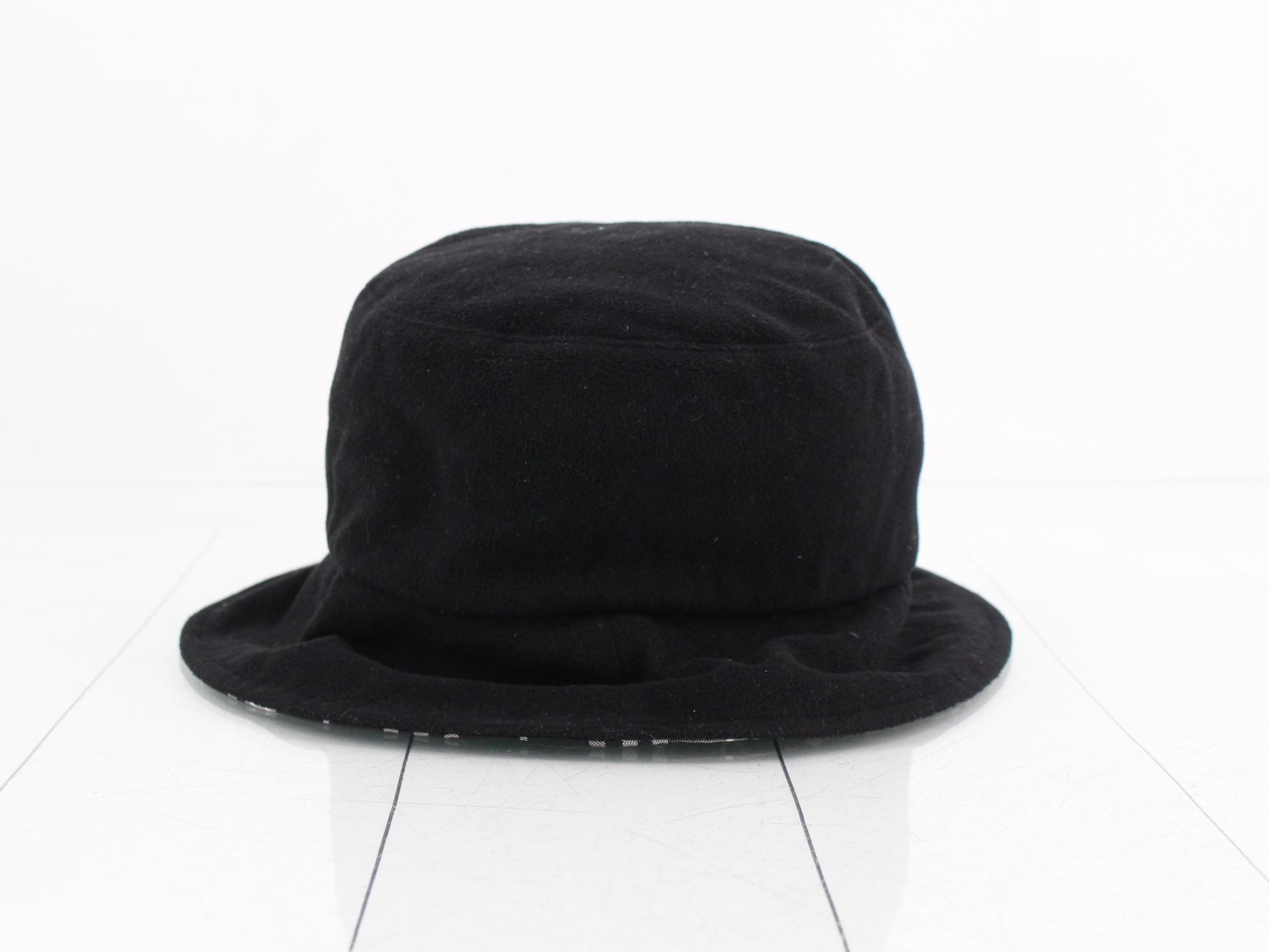 accessories, hats, bucket hat, check pattern, black — view 2