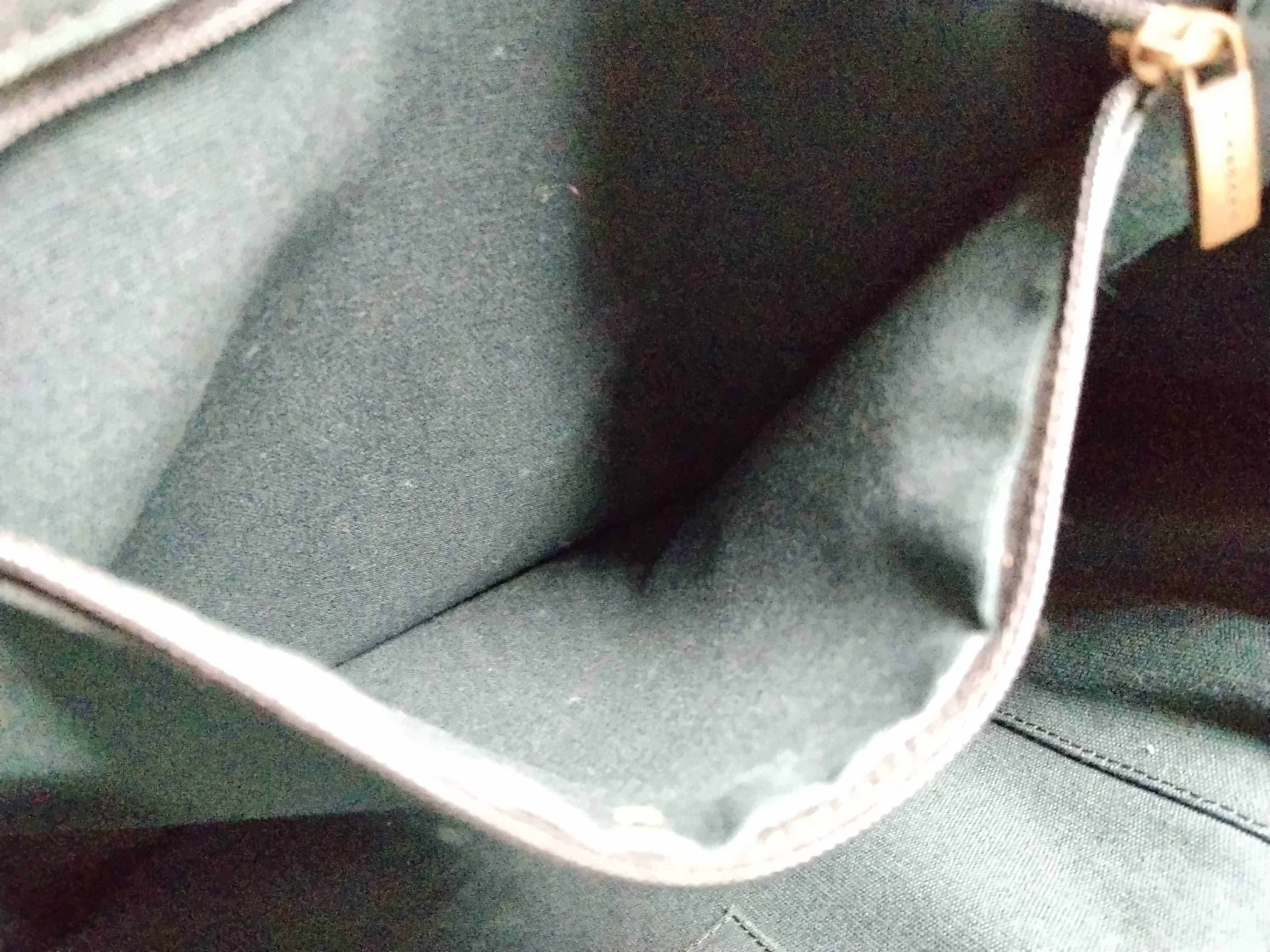 Check Leather Tote Bag — view 11