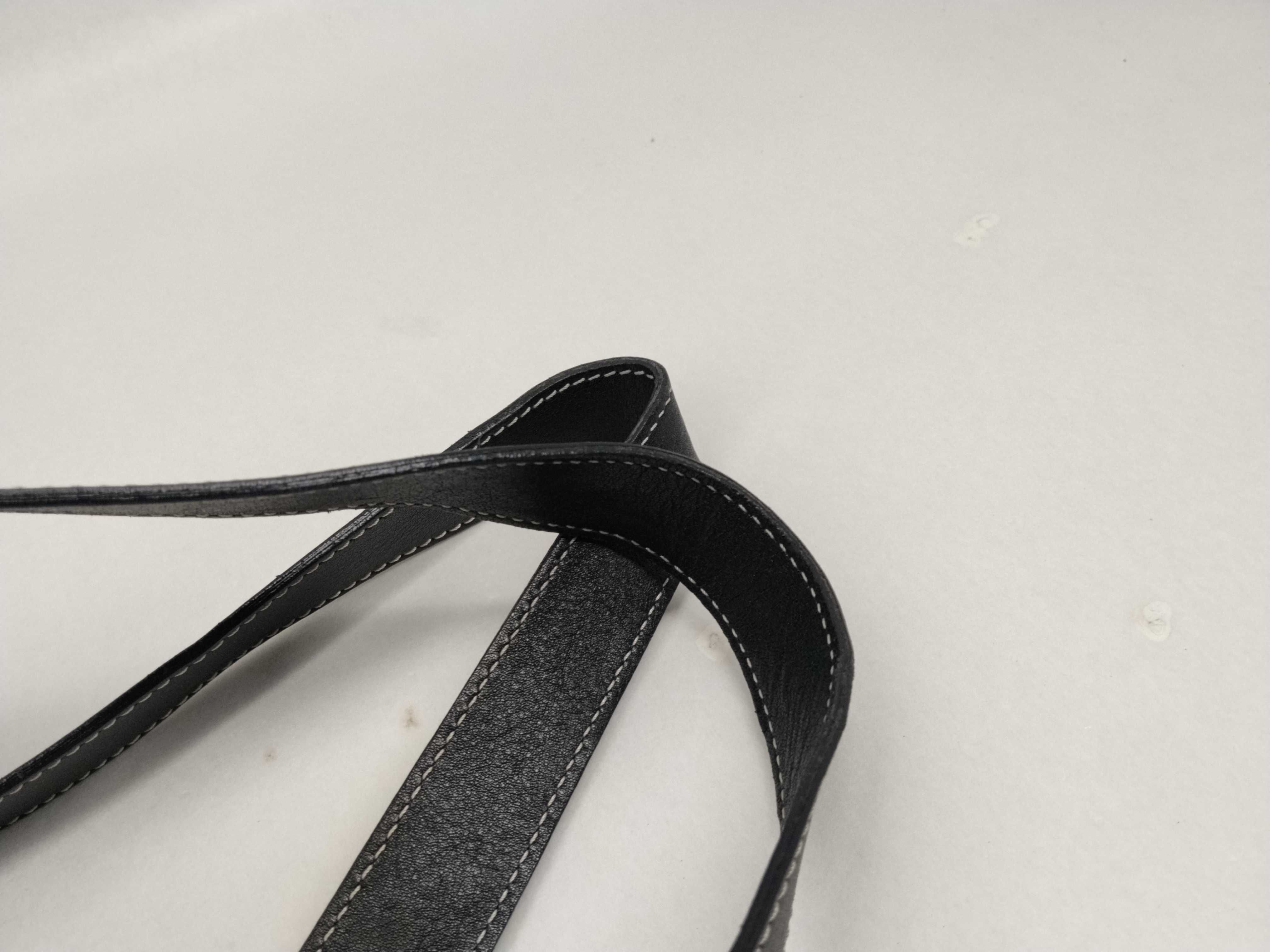Check Leather Tote Bag — view 5