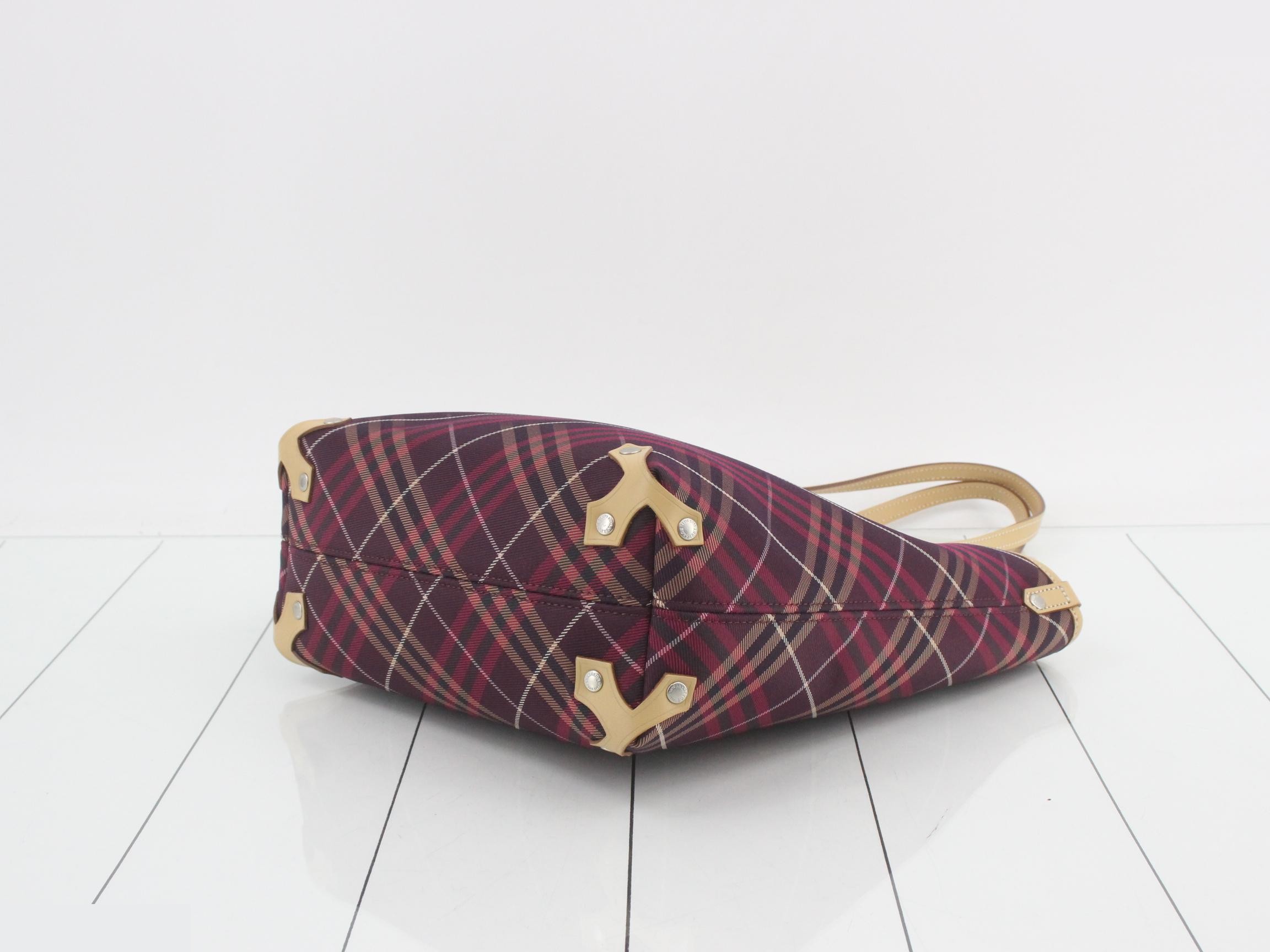Blue Label Tote Bag (Checkered) — view 6