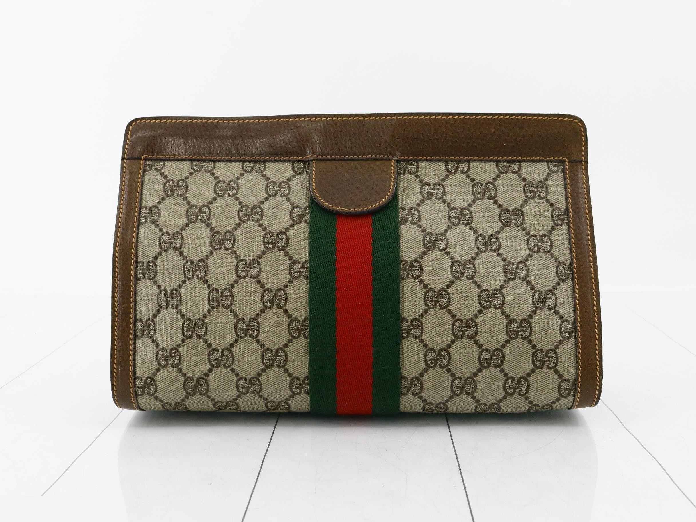GG Supreme Sherry Line Second Bag