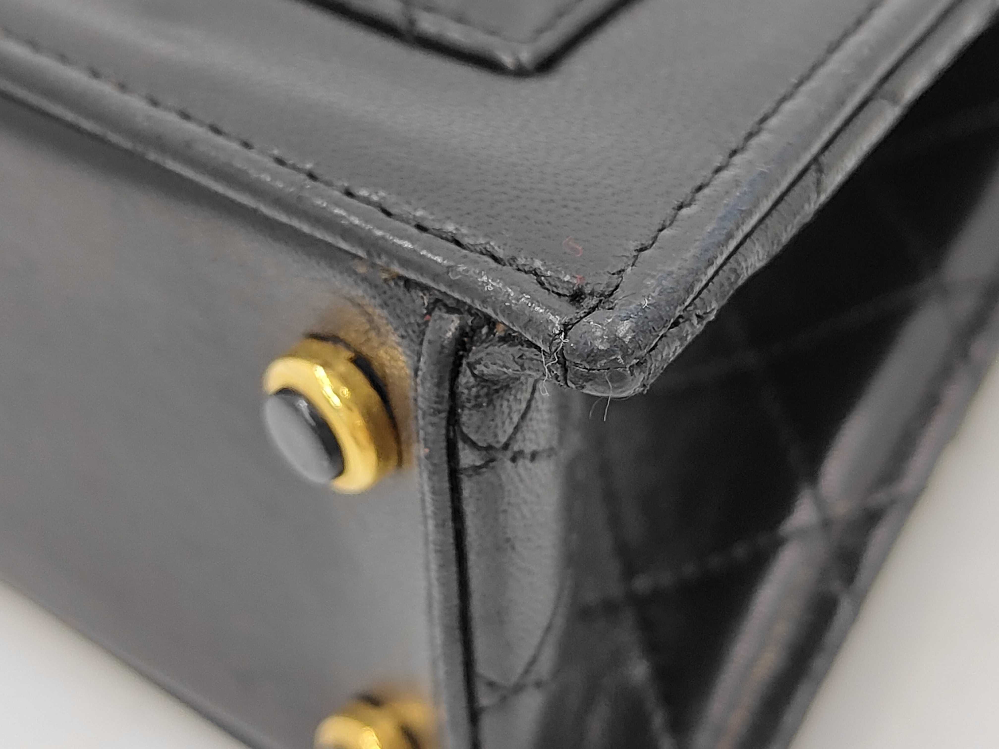 Matelassé Lambskin Chain Shoulder Bag — view 5