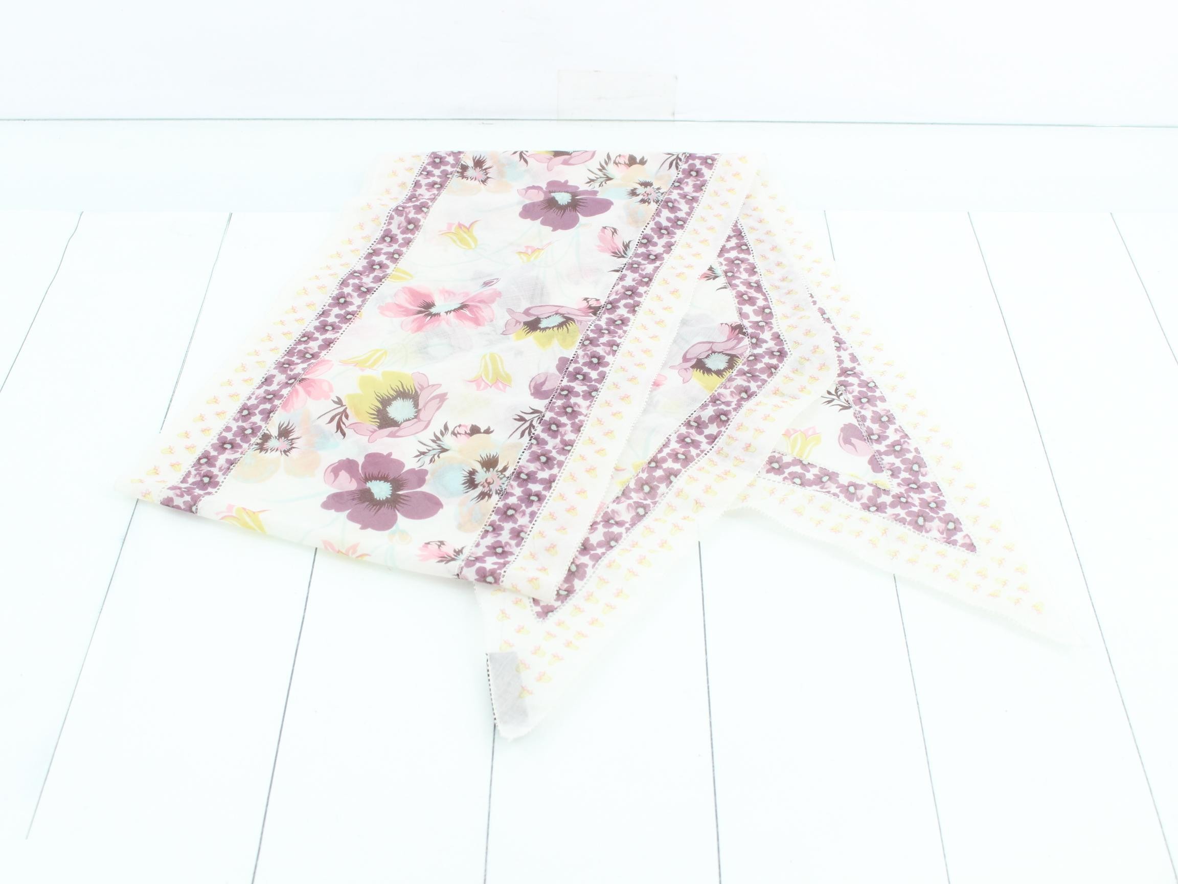 Floral print scarf — view 3
