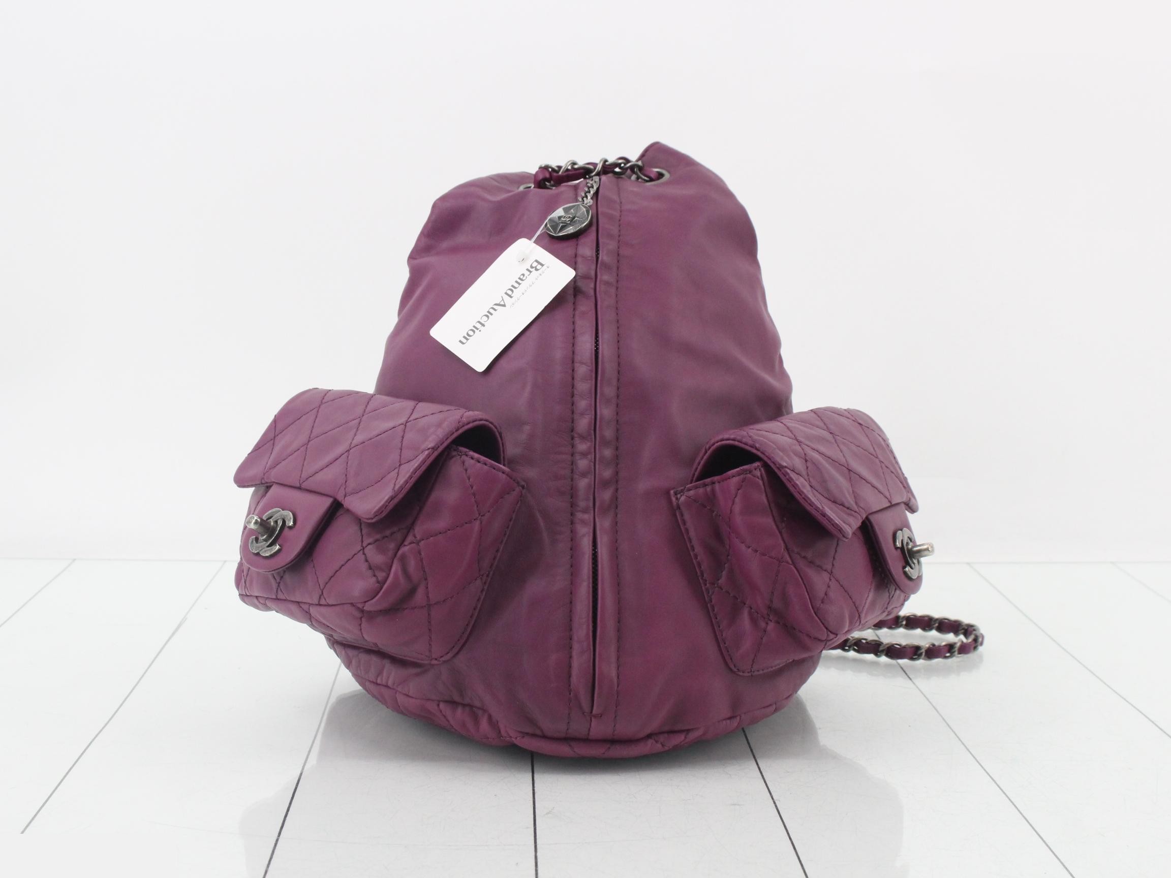 Matelassé Lambskin Backpack