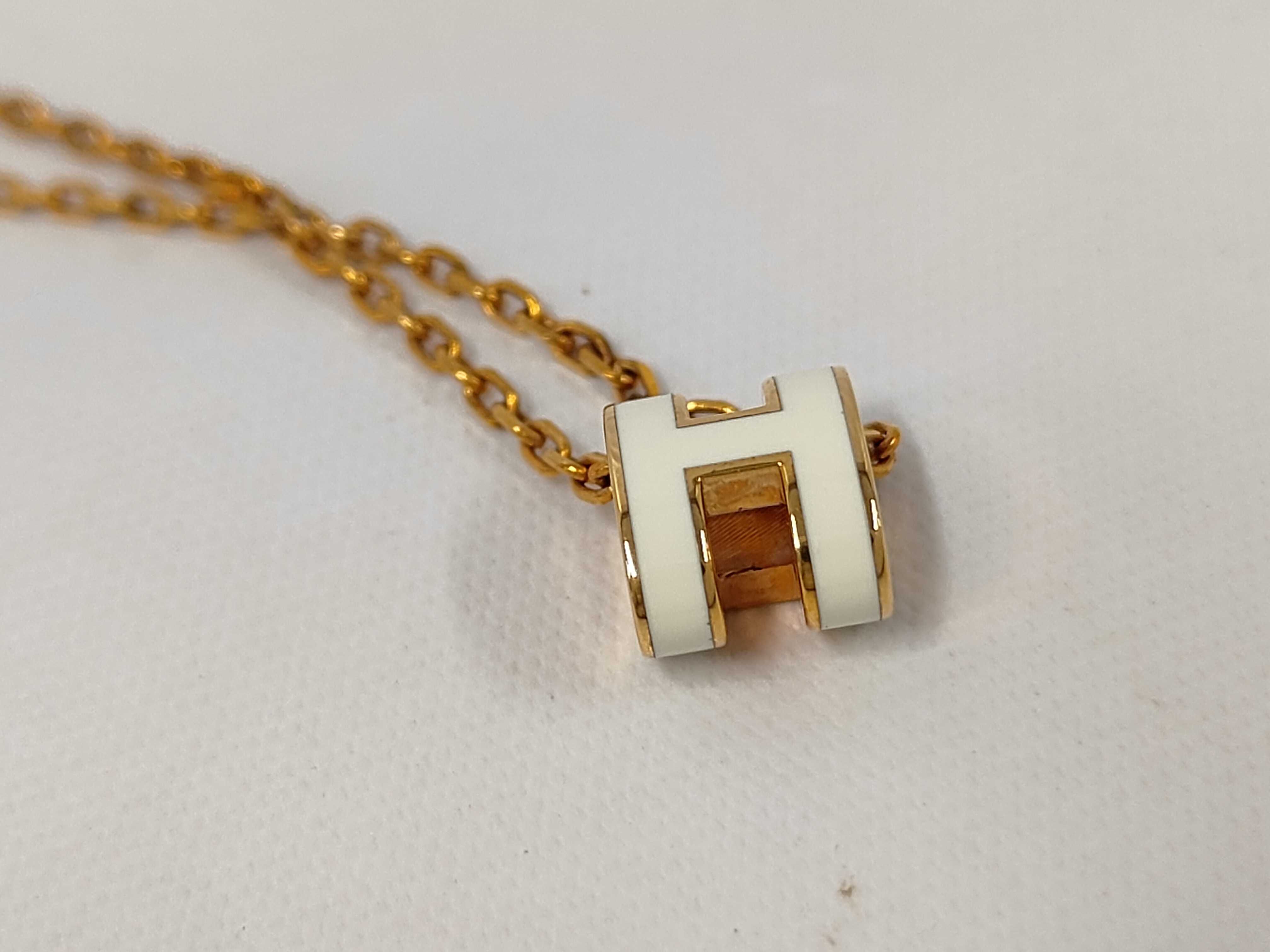 Mini Pop H Necklace — view 7