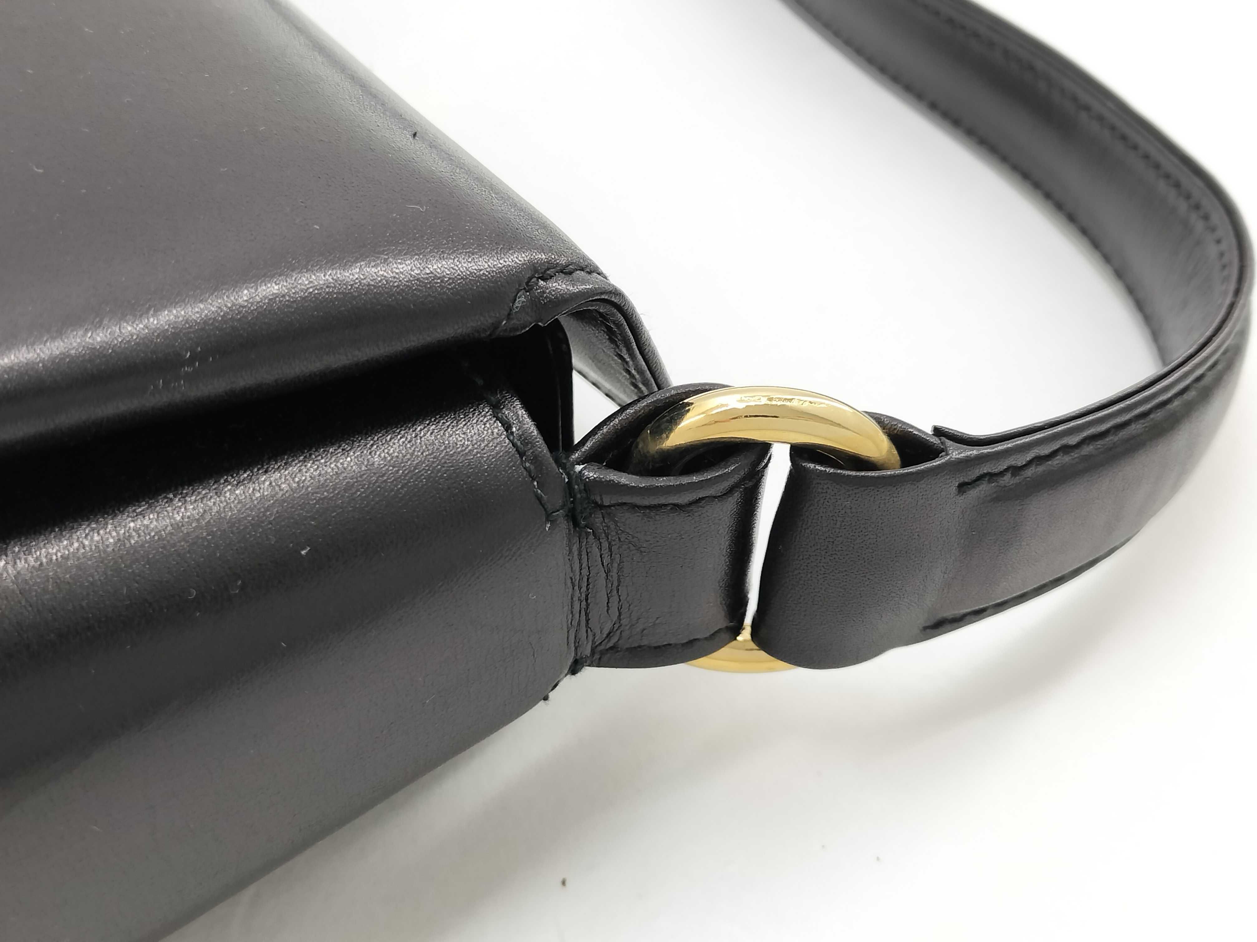 Old Gucci Old Turnlock Leather Handbag — view 6