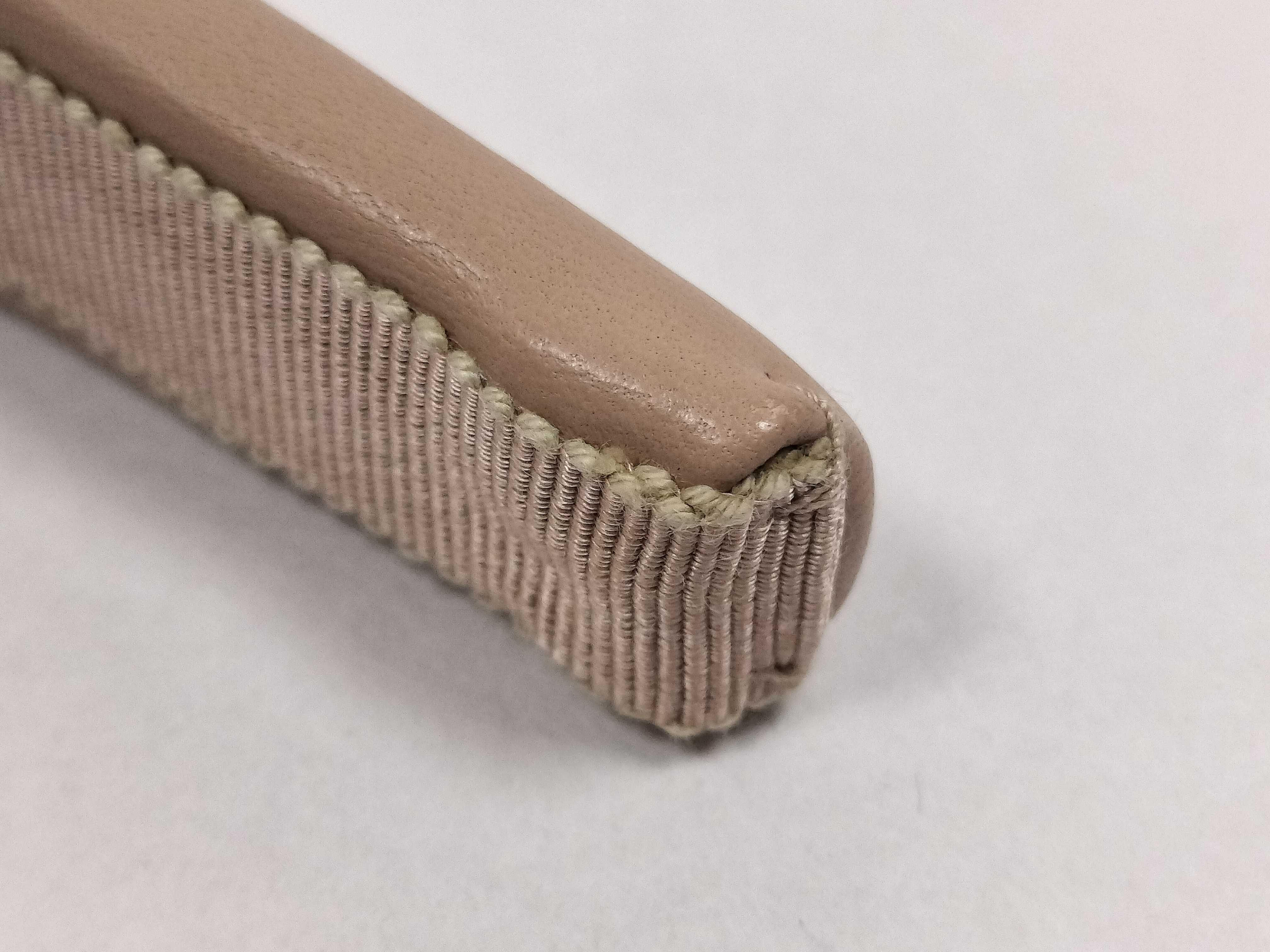 Leather Headband, Beige Hair Accessory — view 7