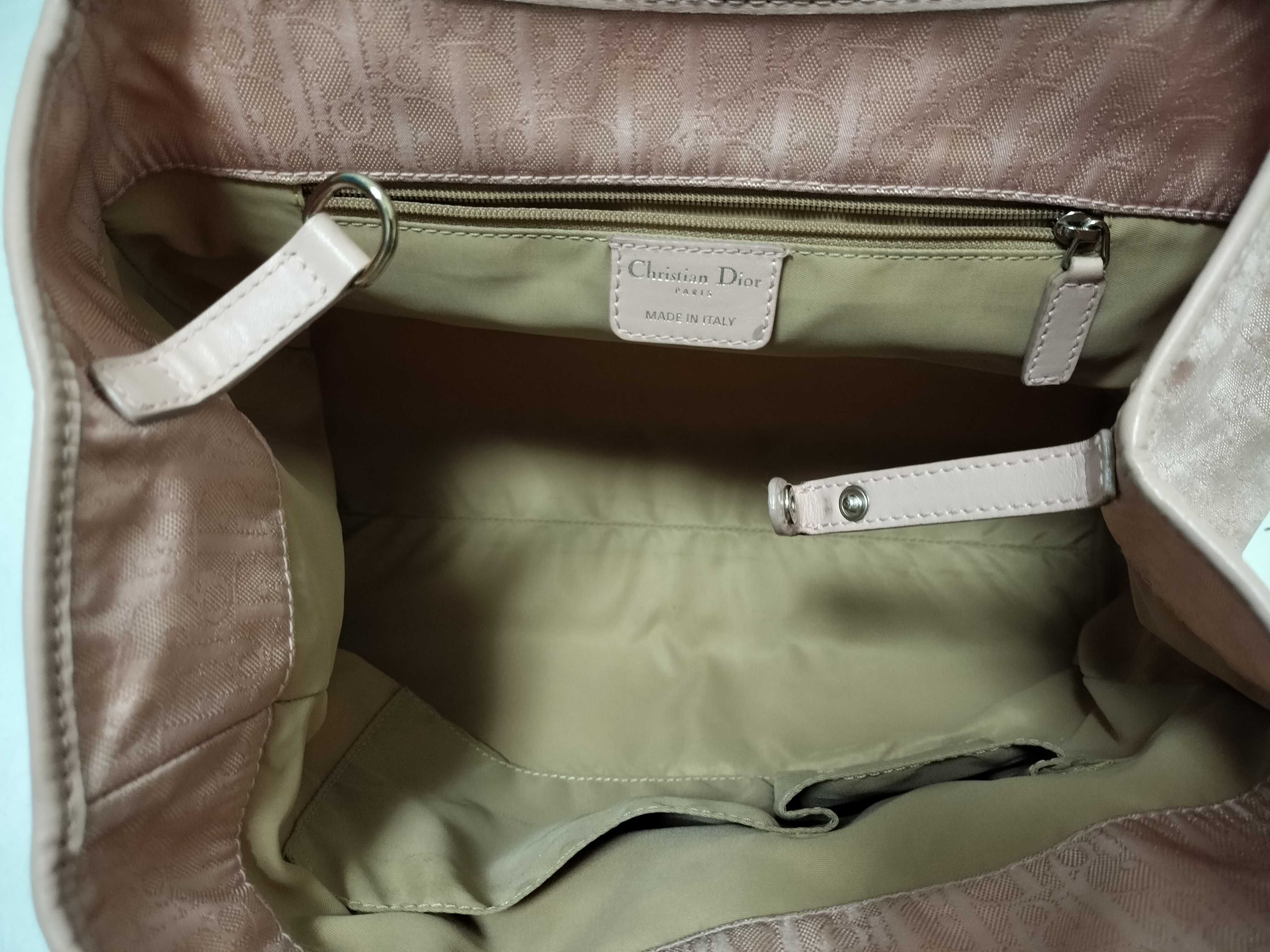 Trotter Lovely Trotter Oblique Jacquard D-shaped Hardware Pink Handbag — view 9
