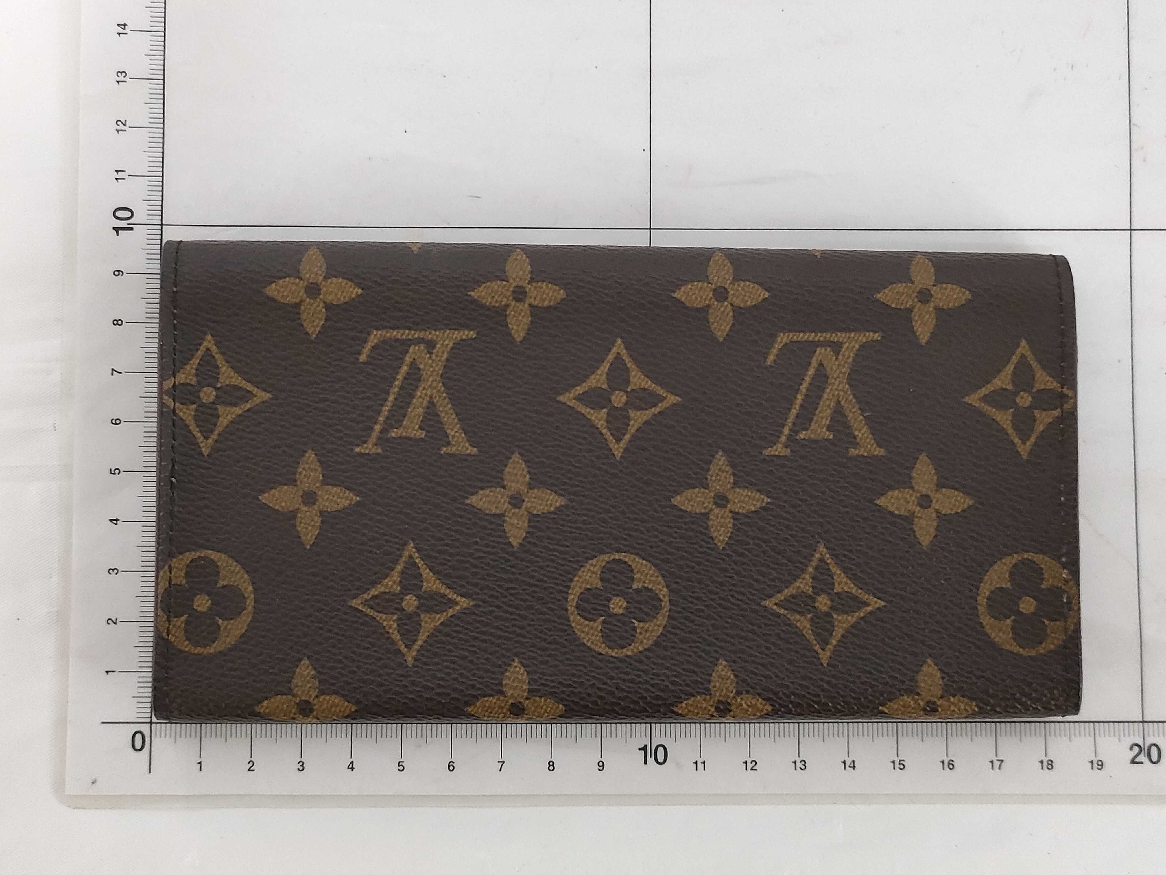 Monogram Bi-fold Long Wallet with Card/Bill Compartments — view 2