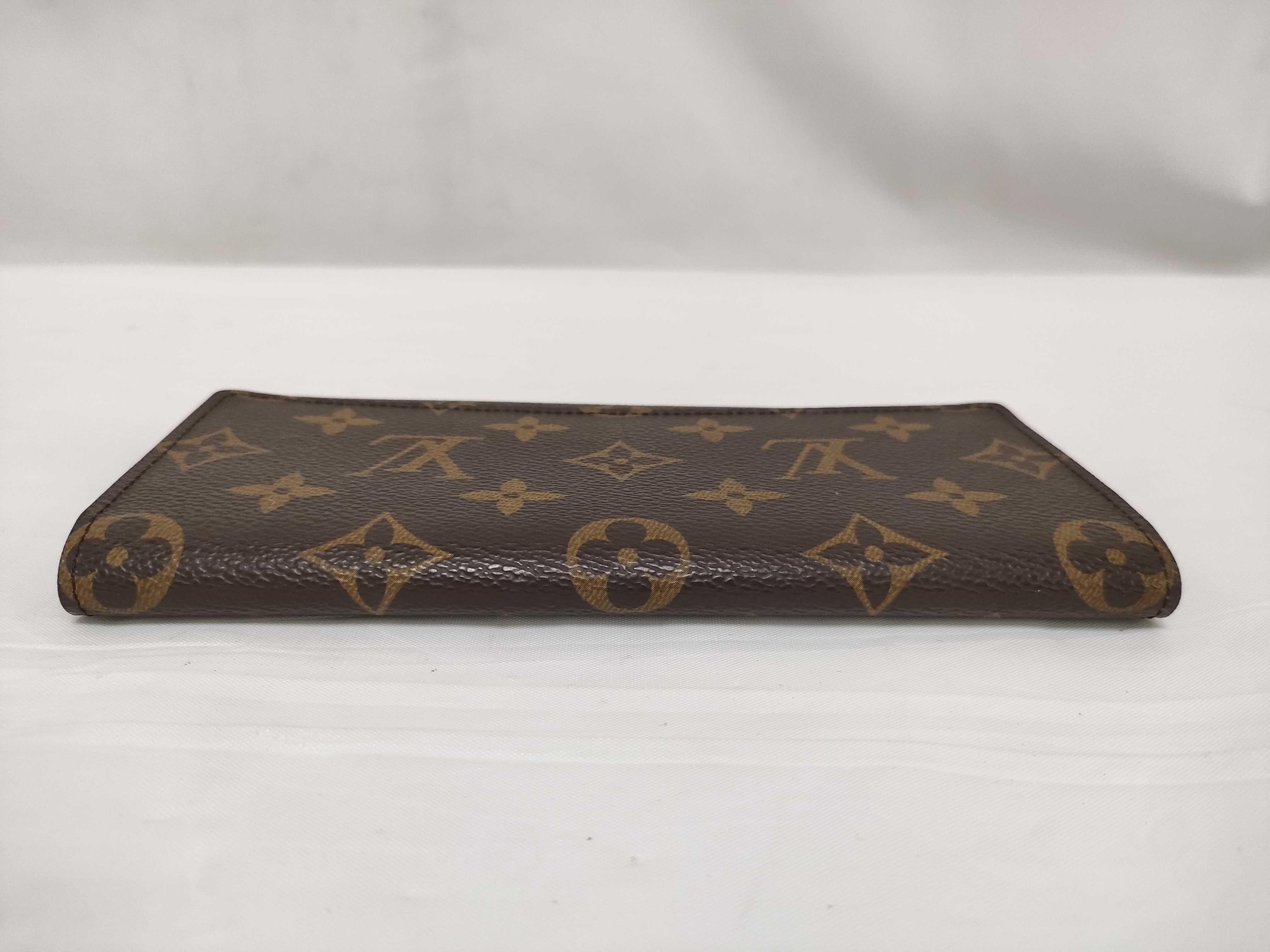 Monogram Bi-fold Long Wallet with Card/Bill Compartments — view 6