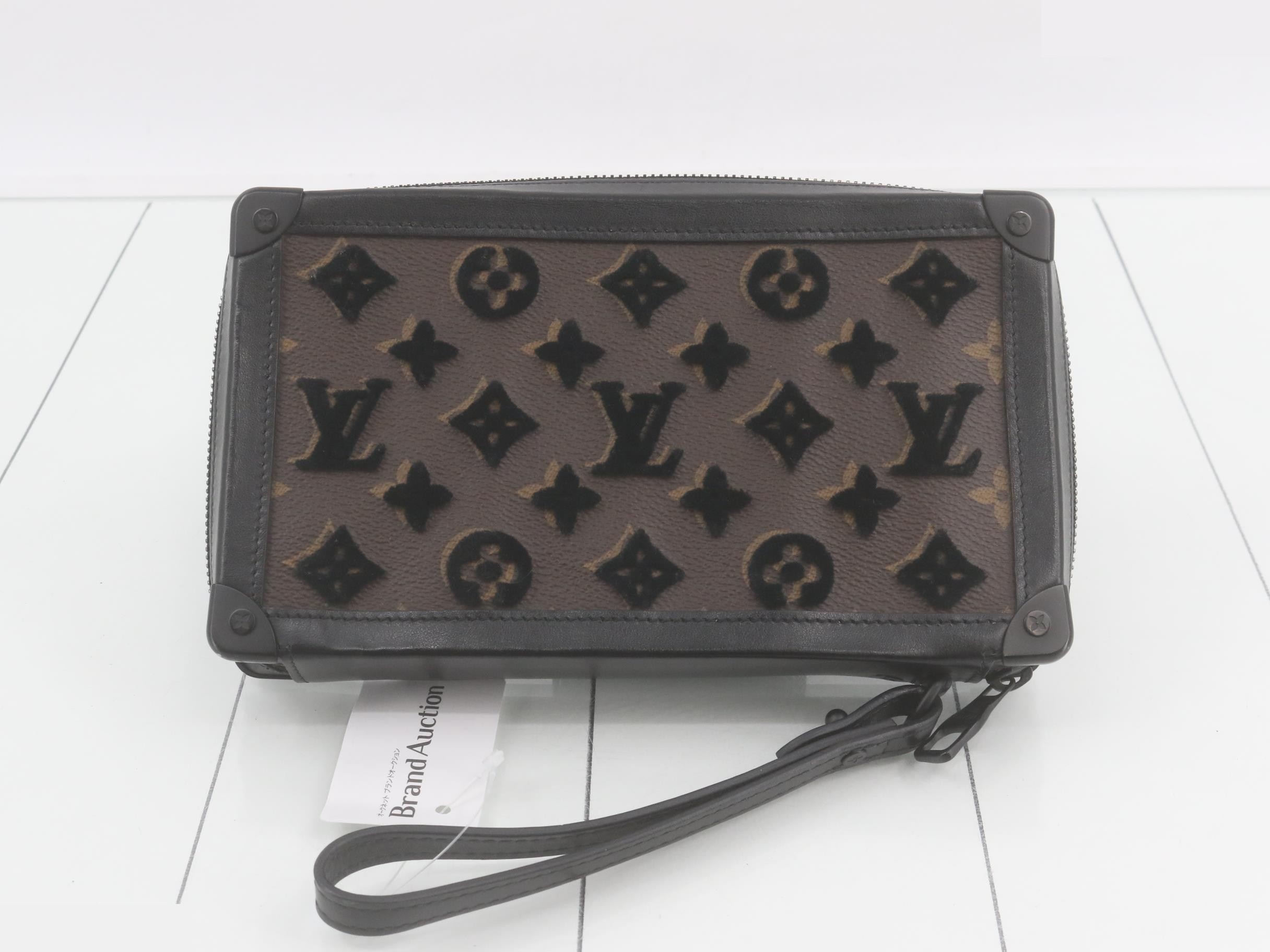 Monogram Tuftage Soft Trunk Clutch Bag — view 2