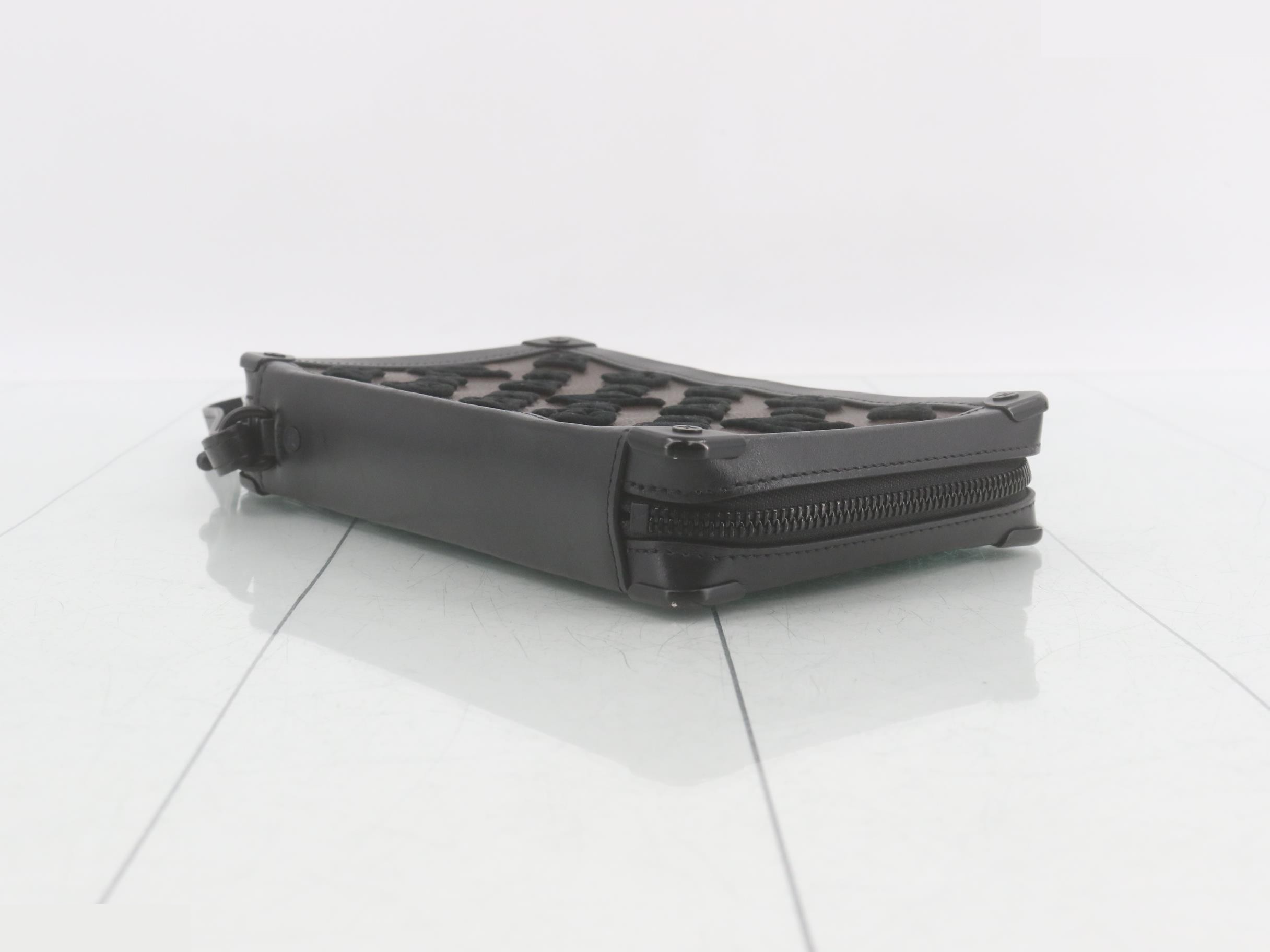 Monogram Tuftage Soft Trunk Clutch Bag — view 6