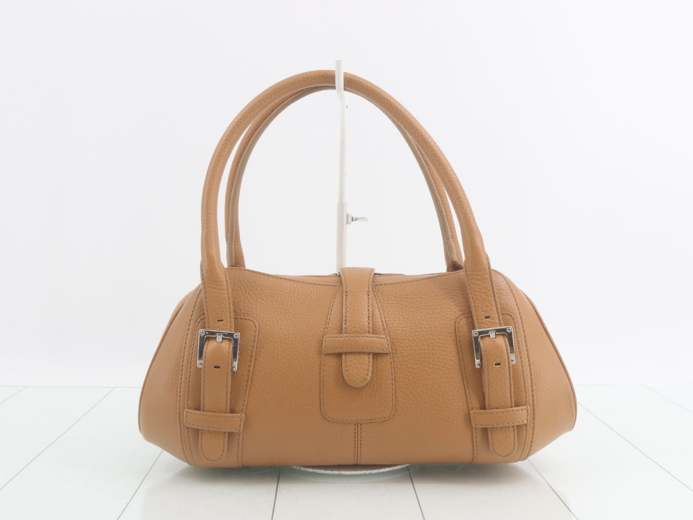 Senda Light Brown Leather Handbag 246 — view 2