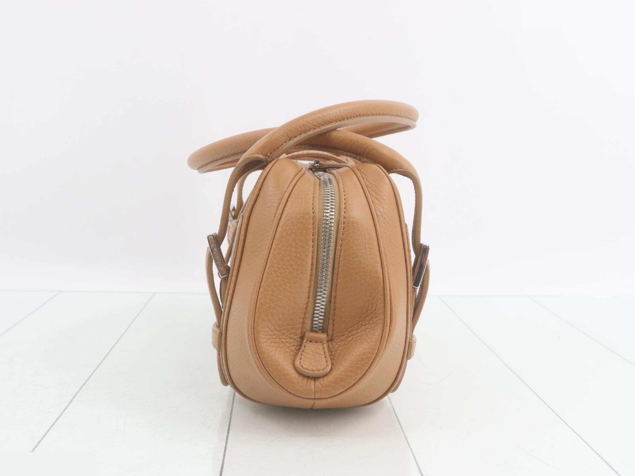 Senda Light Brown Leather Handbag 246 — view 4