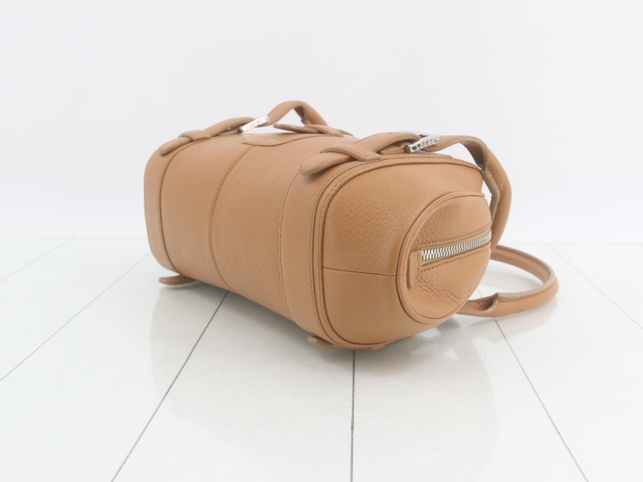 Senda Light Brown Leather Handbag 246 — view 6