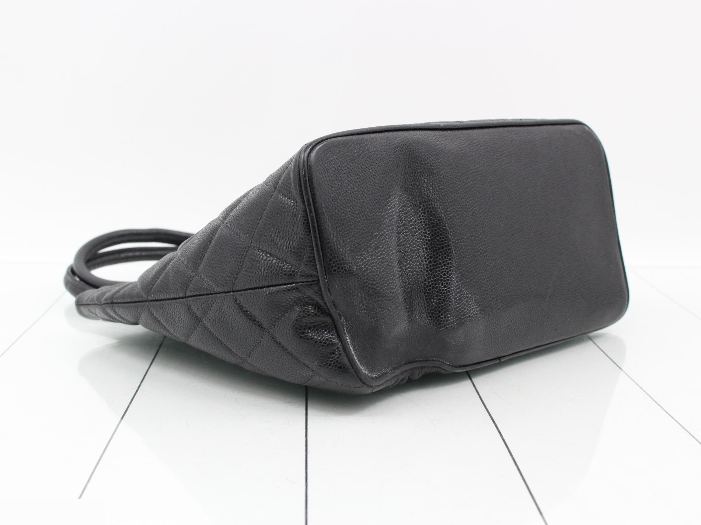 Reissue tote bag, caviar leather, handbag, item number 8. — view 5