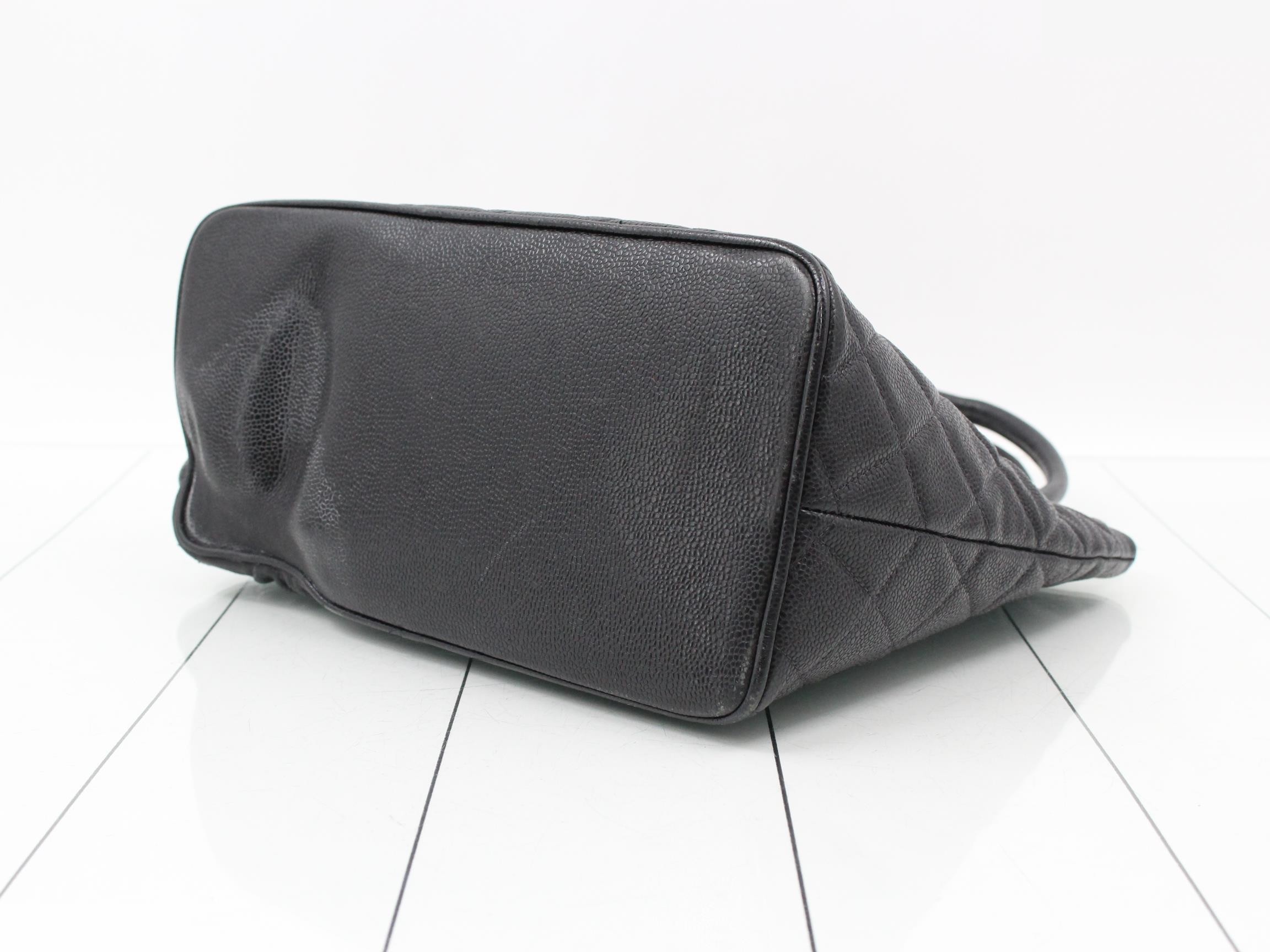 Reissue tote bag, caviar leather, handbag, item number 8. — view 6