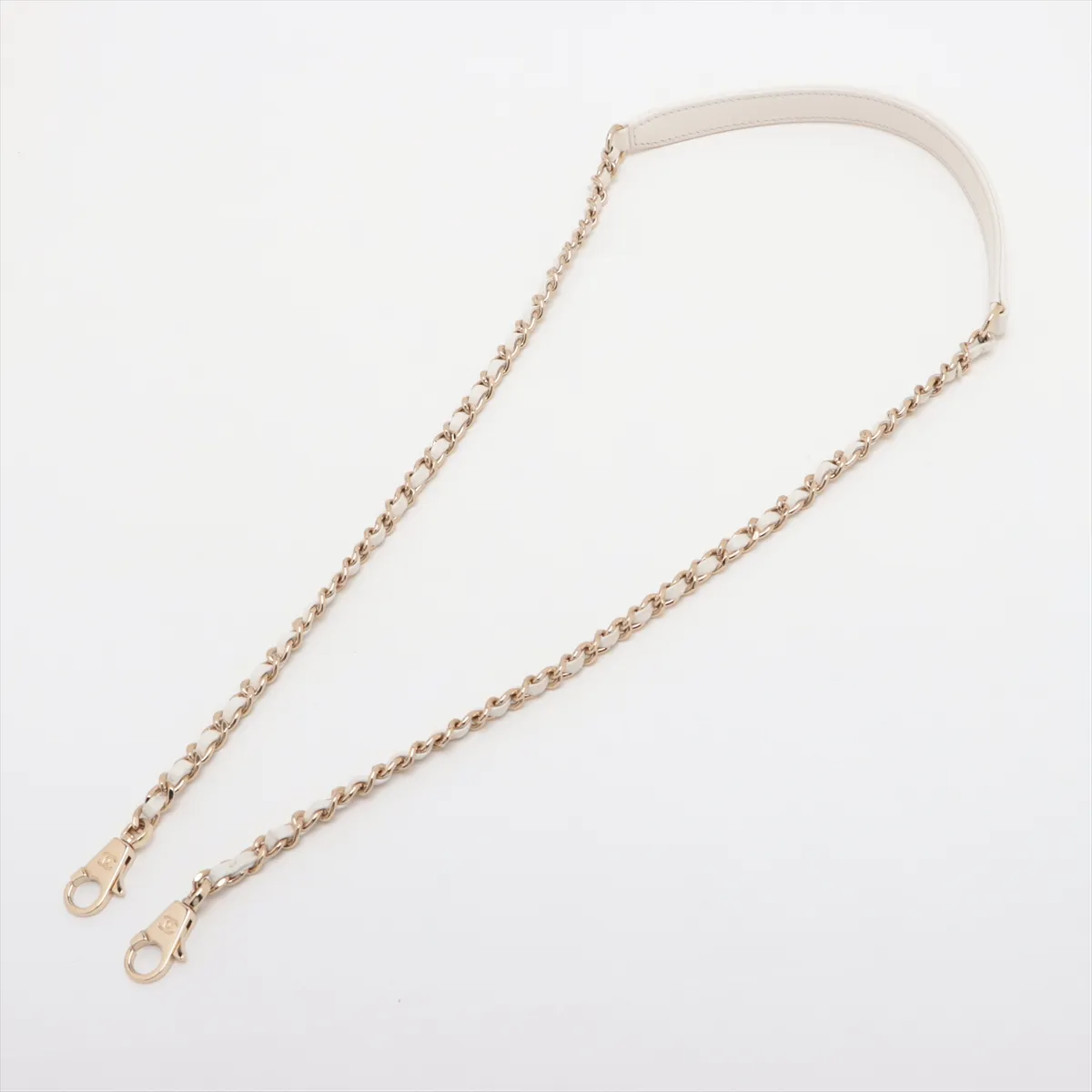 Coco Handle 24 XS Caviar Skin 2WAY Handbag White Gold Hardware GJL9JJT2 Random Plate A92990 — view 7