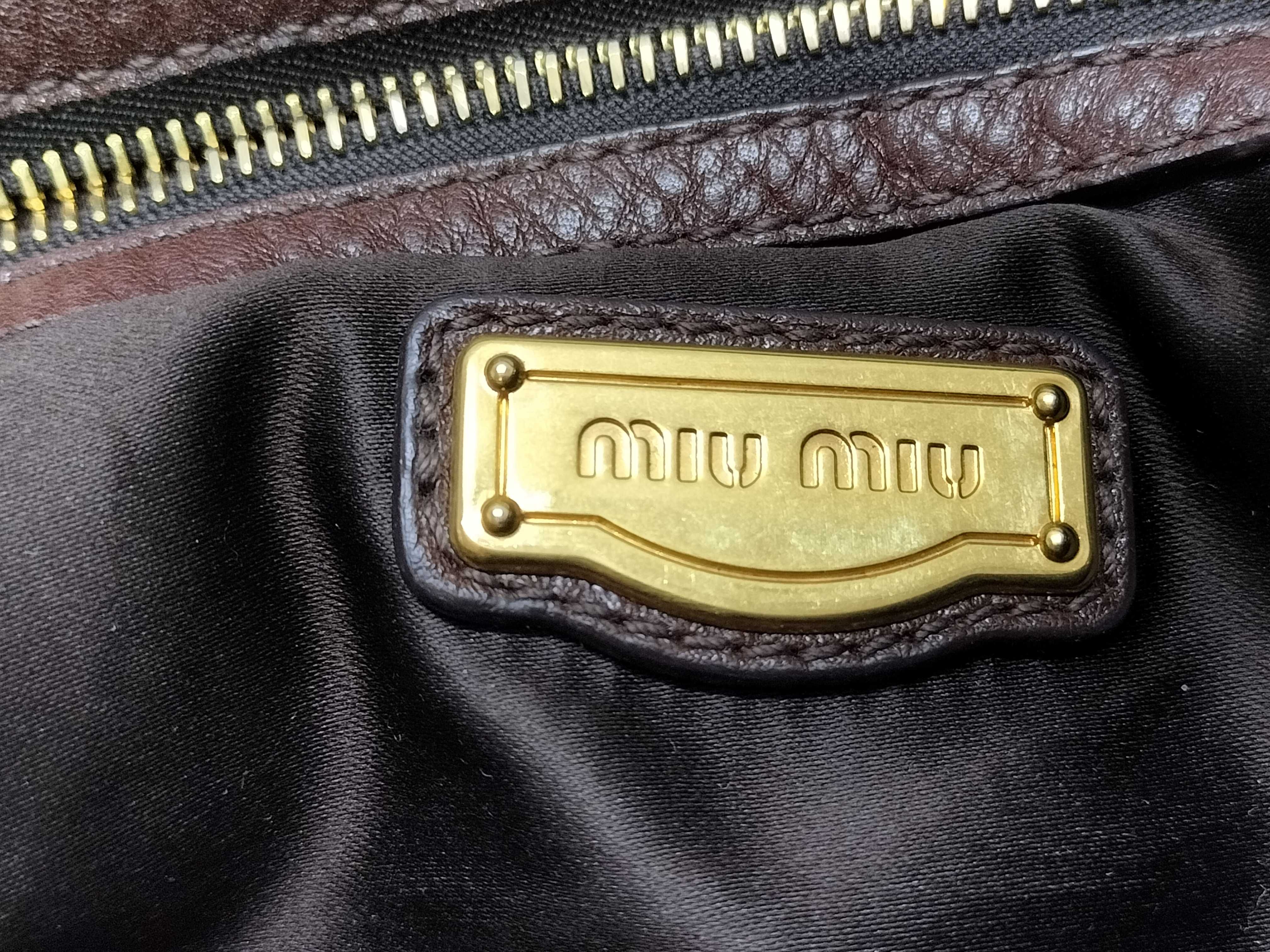handbag, 2-way leather shoulder bag, brown. — view 8