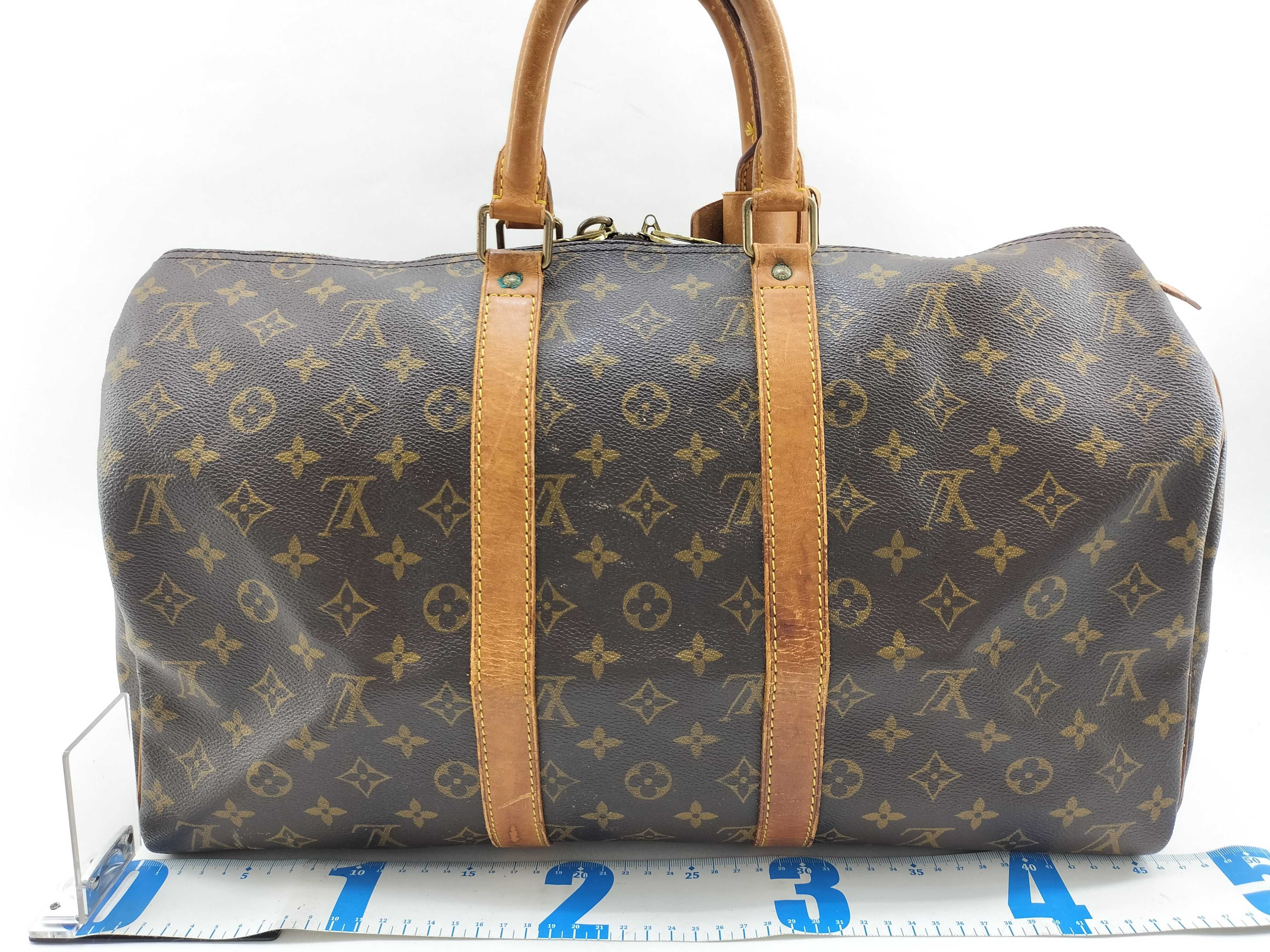 Monogram Vuitton Keepall Boston Bag — view 2