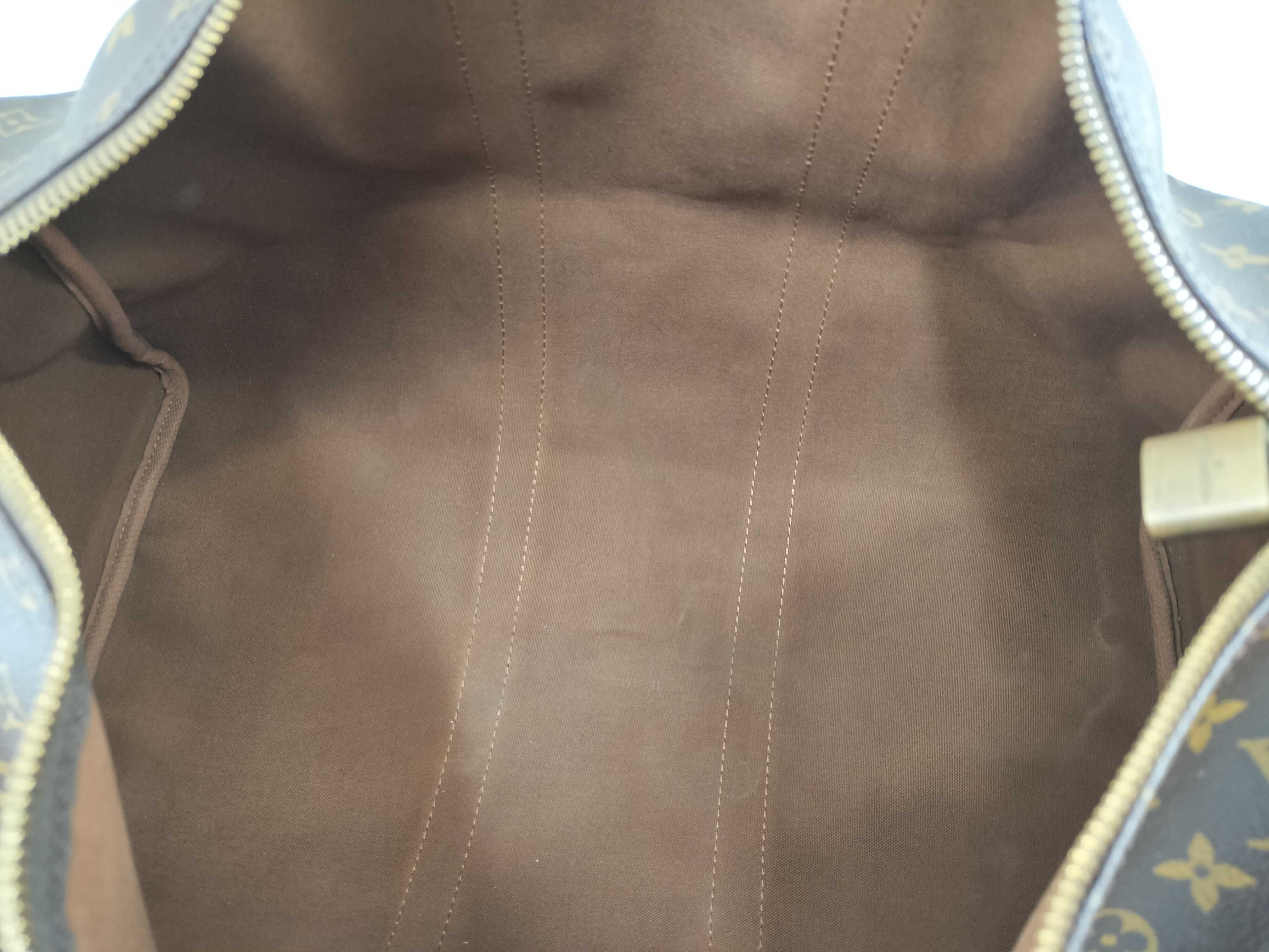 Monogram Vuitton Keepall Boston Bag — view 12