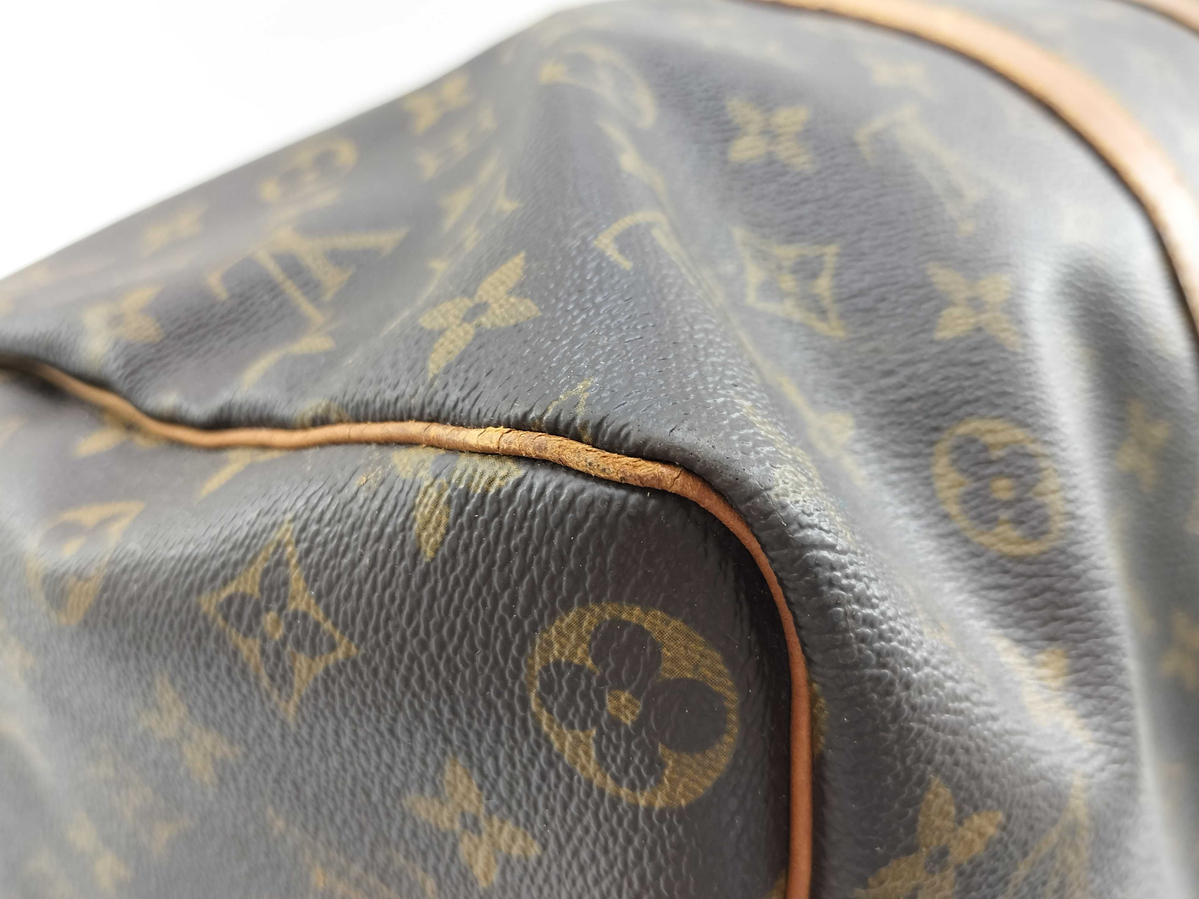 Monogram Vuitton Keepall Boston Bag — view 8