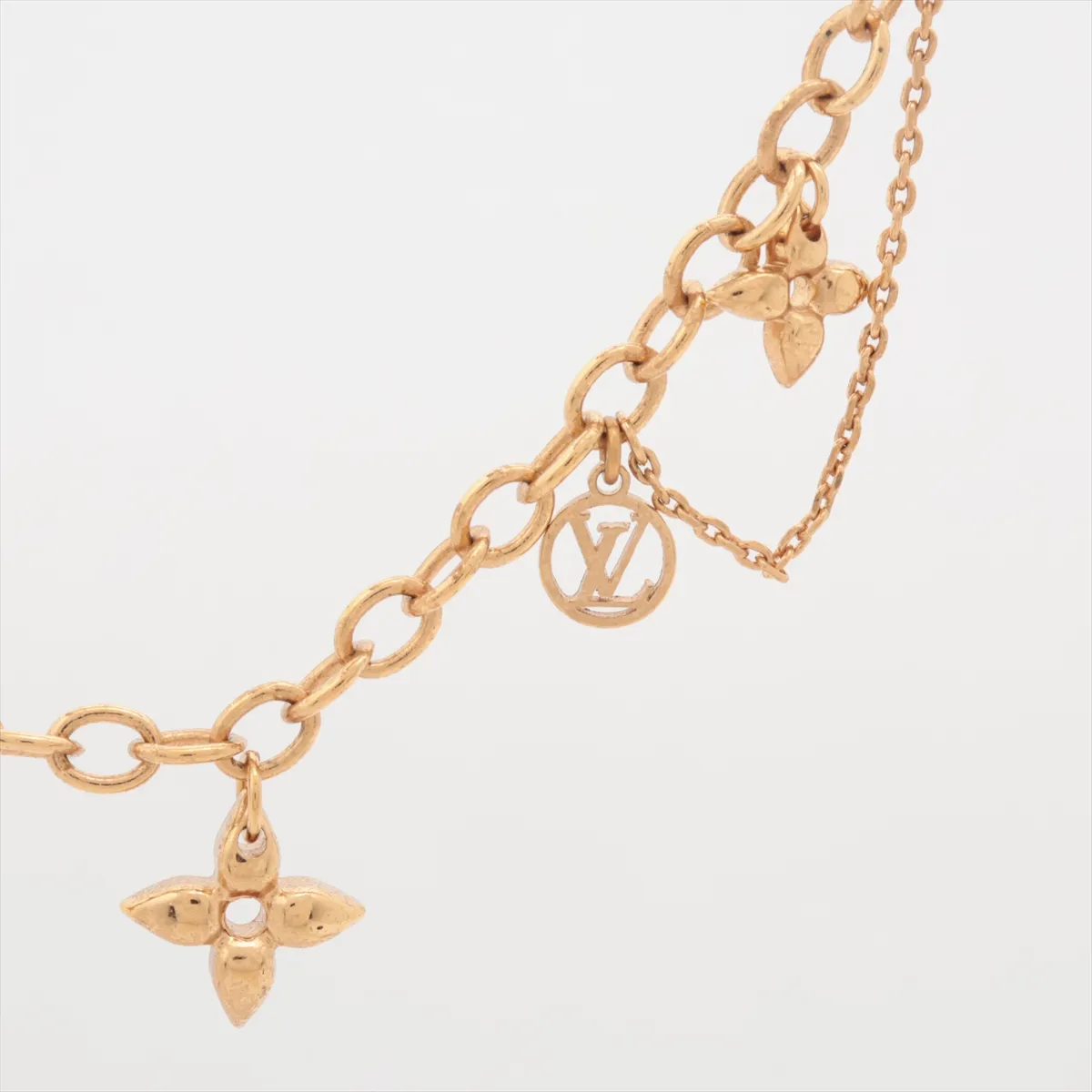 M64855 Collier Blooming OB0179 Necklace, GP Gold. Shows — view 2