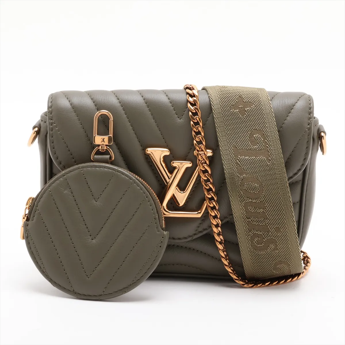 New Wave Multi Pochette M56471 FK4280 Green (RFID detected)