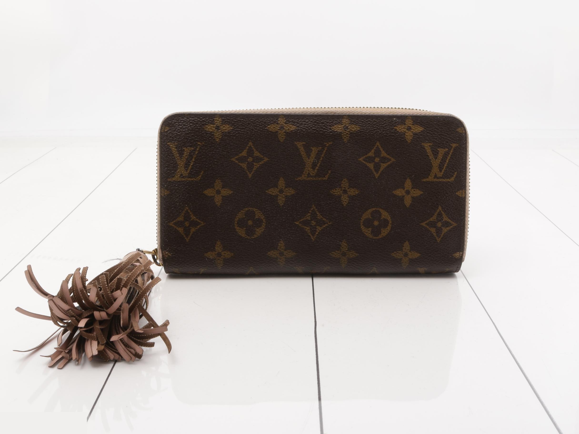 Monogram Rose Ballerina Zippy Wallet