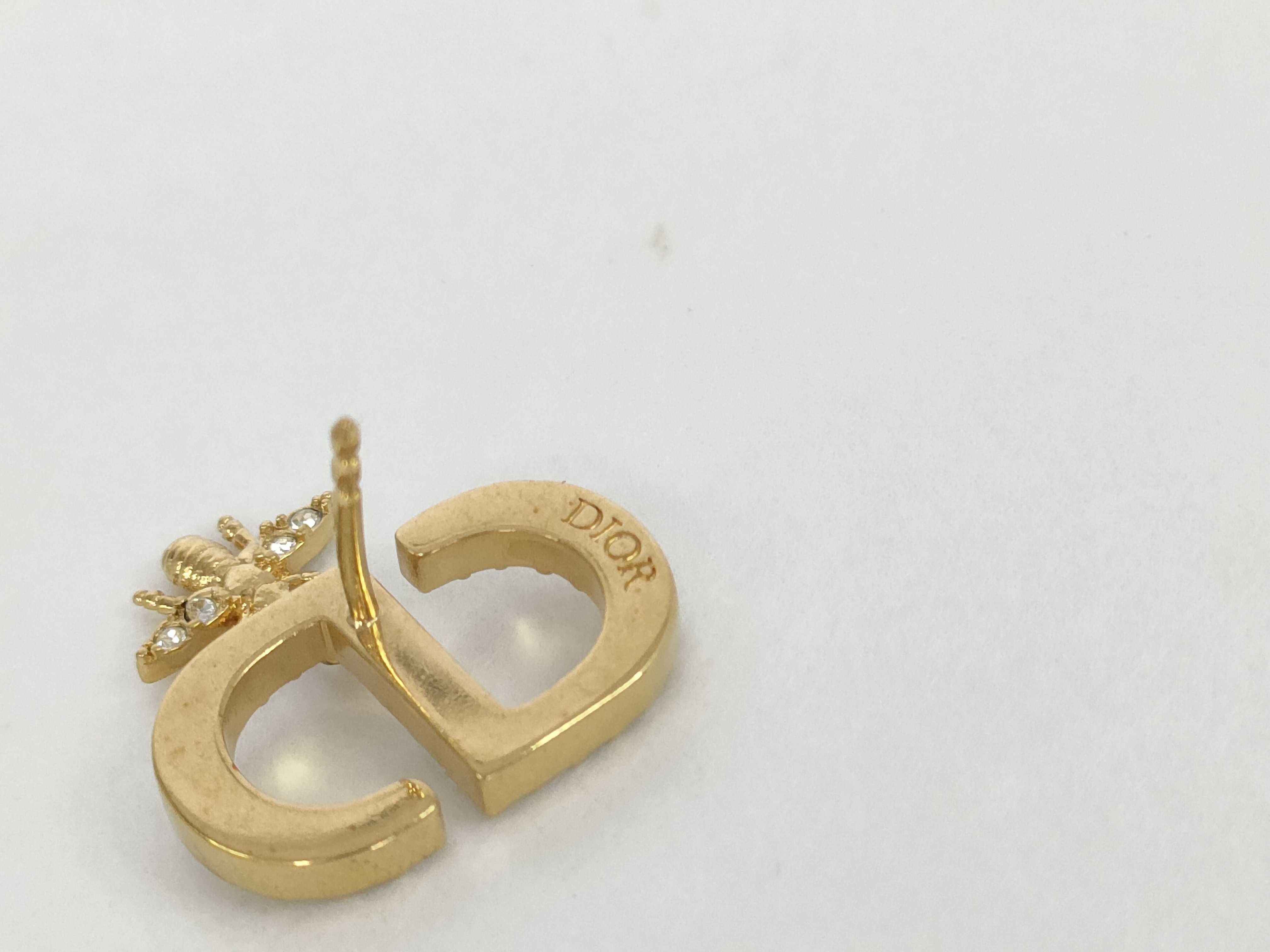 Faux Pearl Rhinestone Earrings — view 6