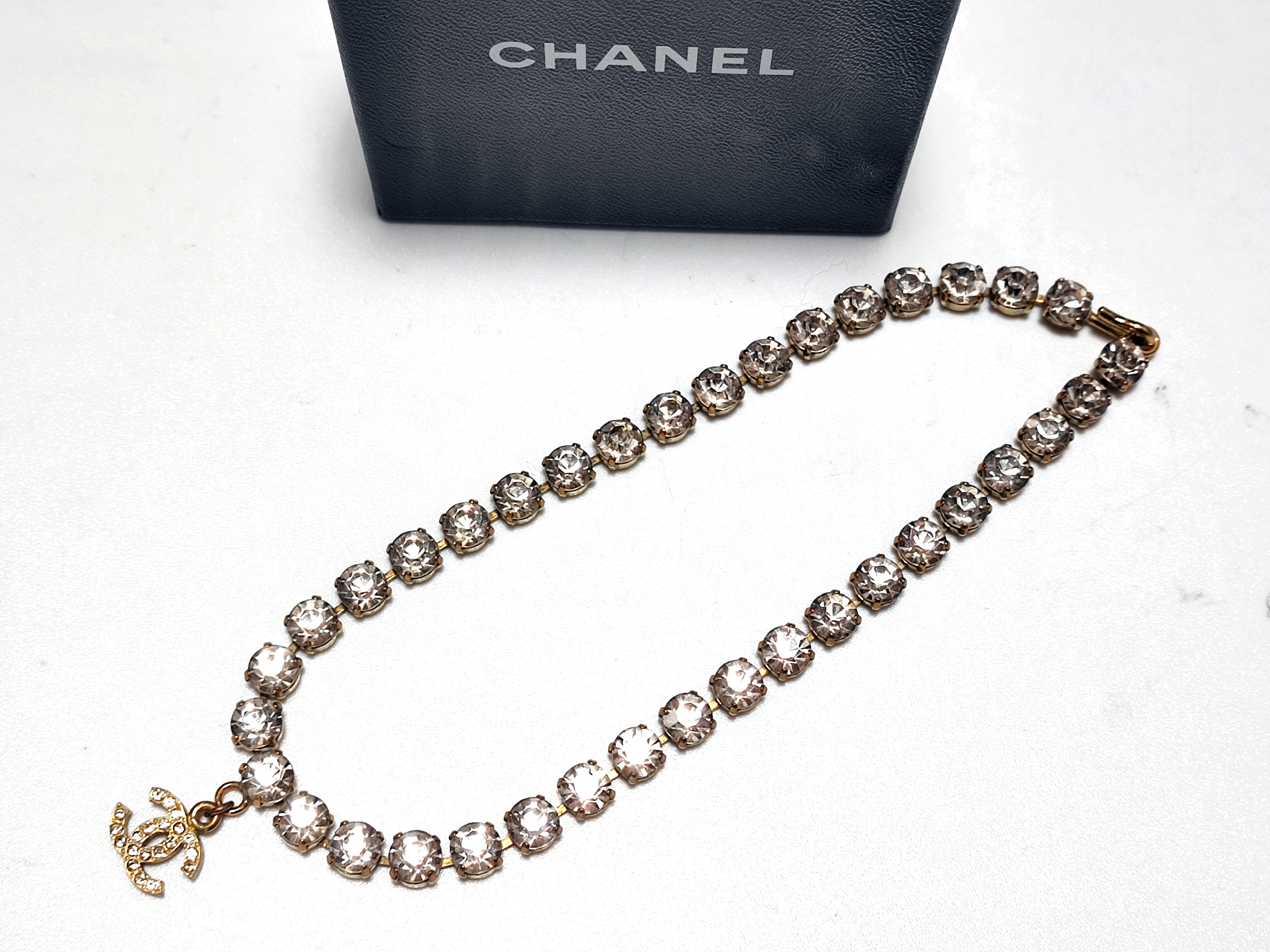 Coco Mark Bijou Rhinestone Necklace 95P Necklace — view 4