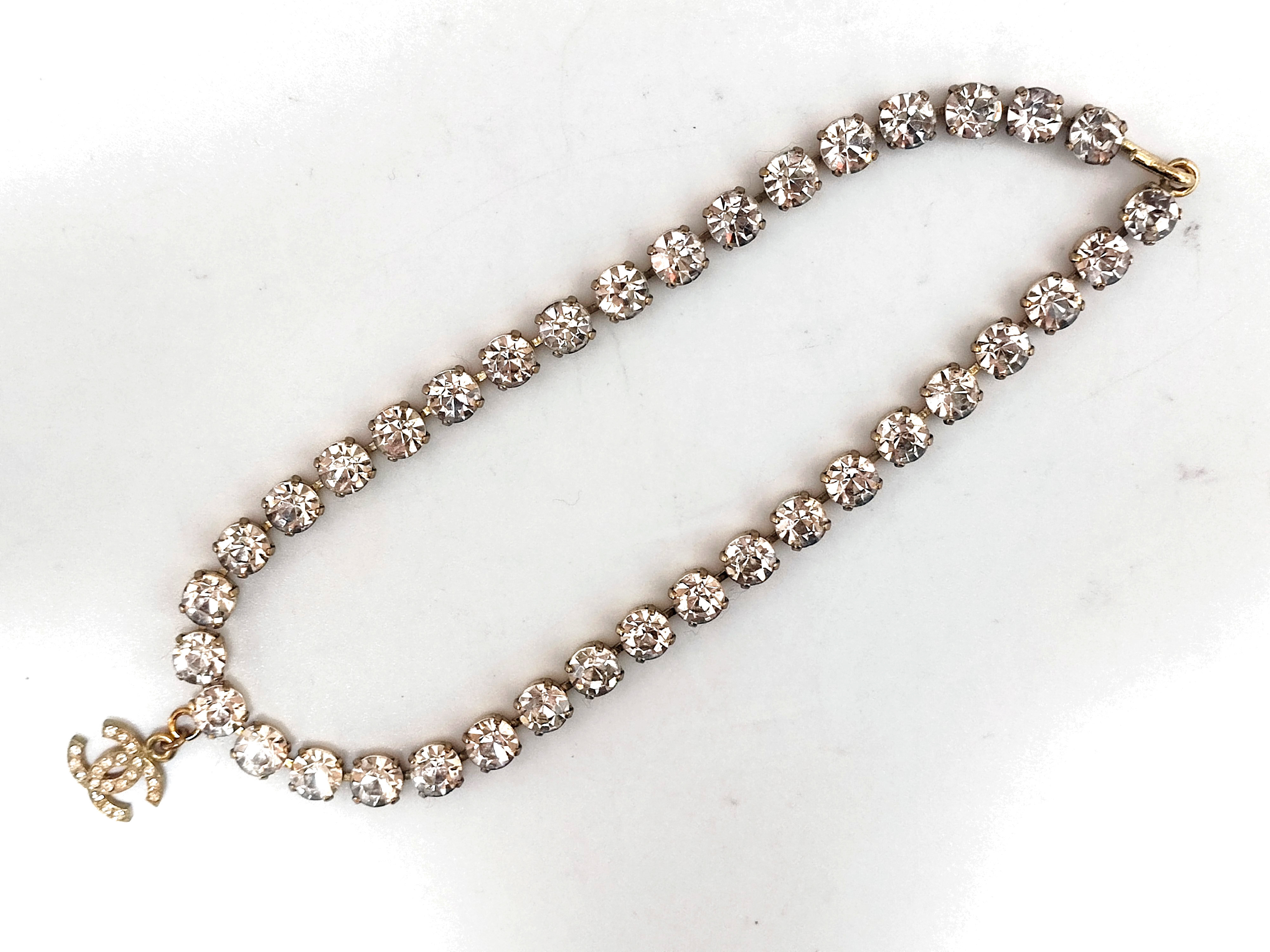 Coco Mark Bijou Rhinestone Necklace 95P Necklace — view 5