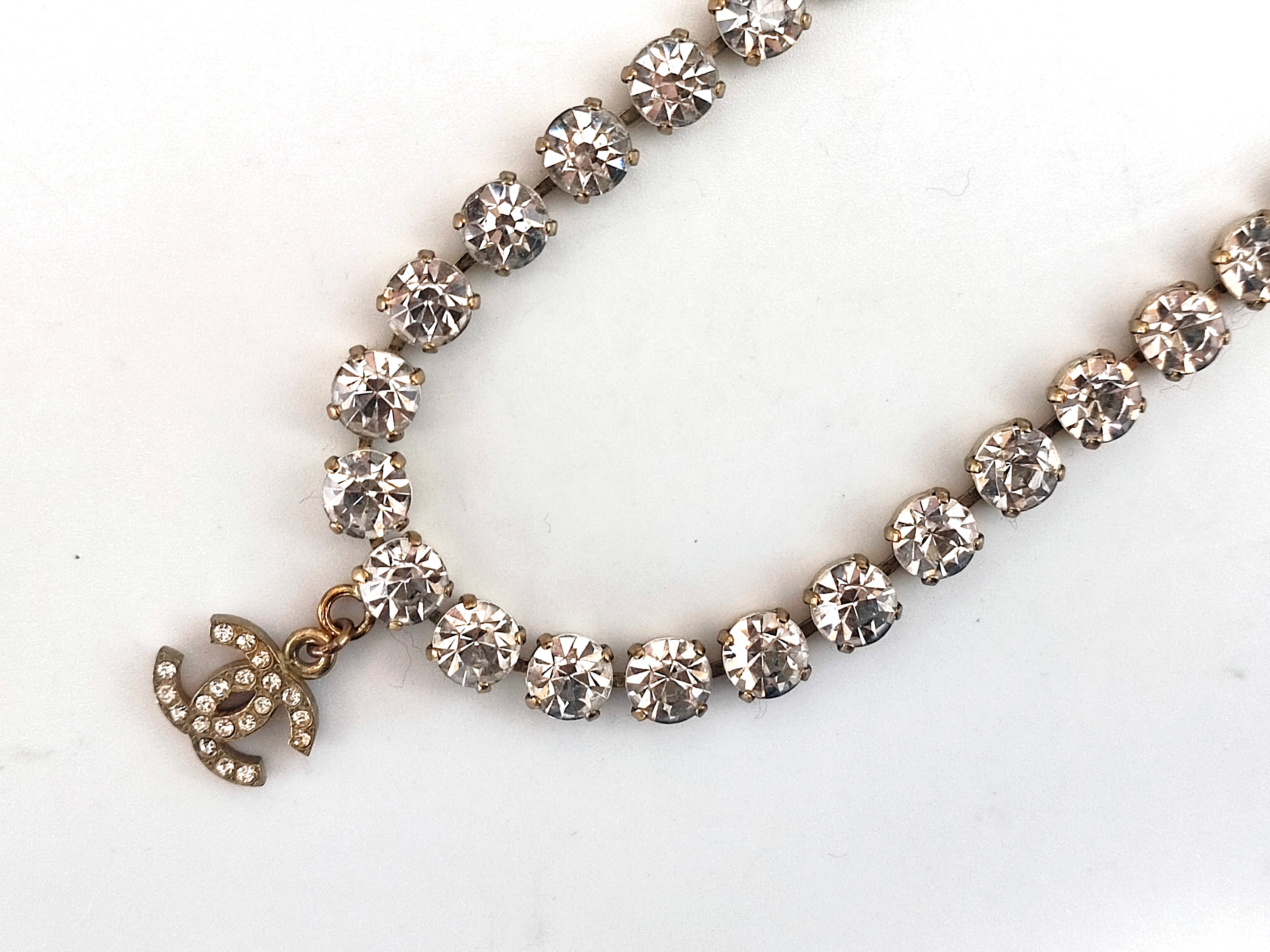 Coco Mark Bijou Rhinestone Necklace 95P Necklace — view 6