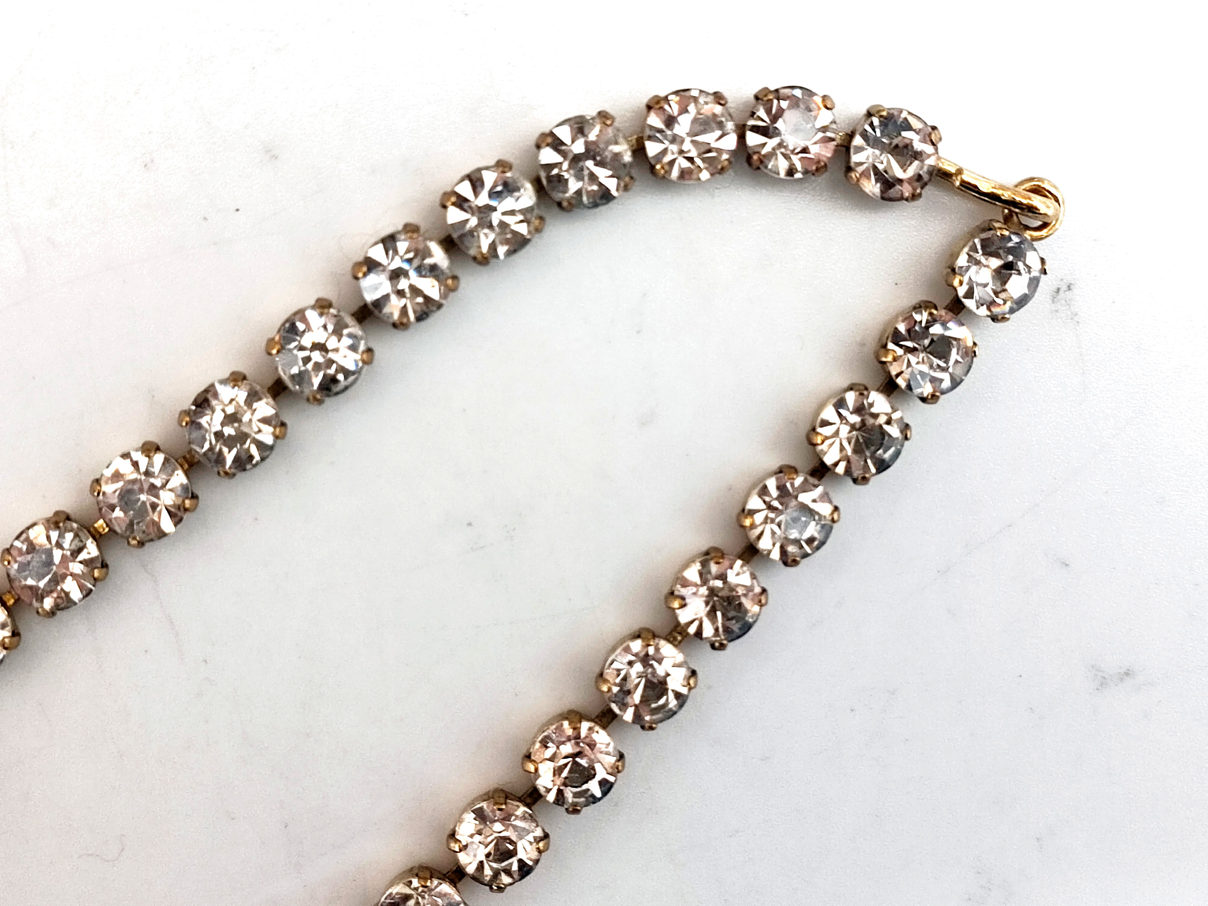Coco Mark Bijou Rhinestone Necklace 95P Necklace — view 7